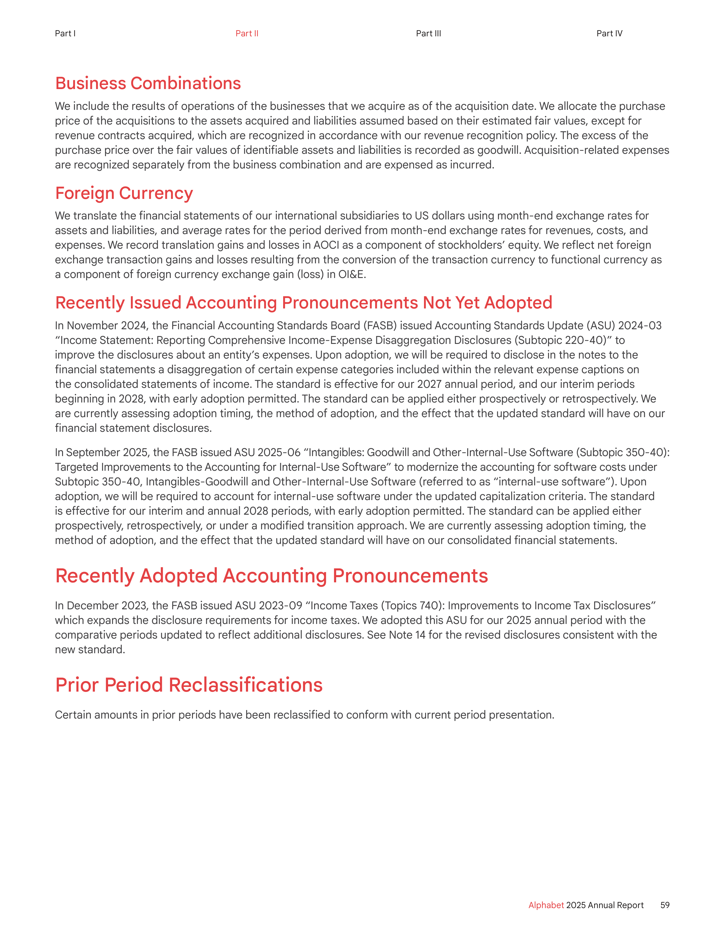 Alphabet Annual Report — page 67