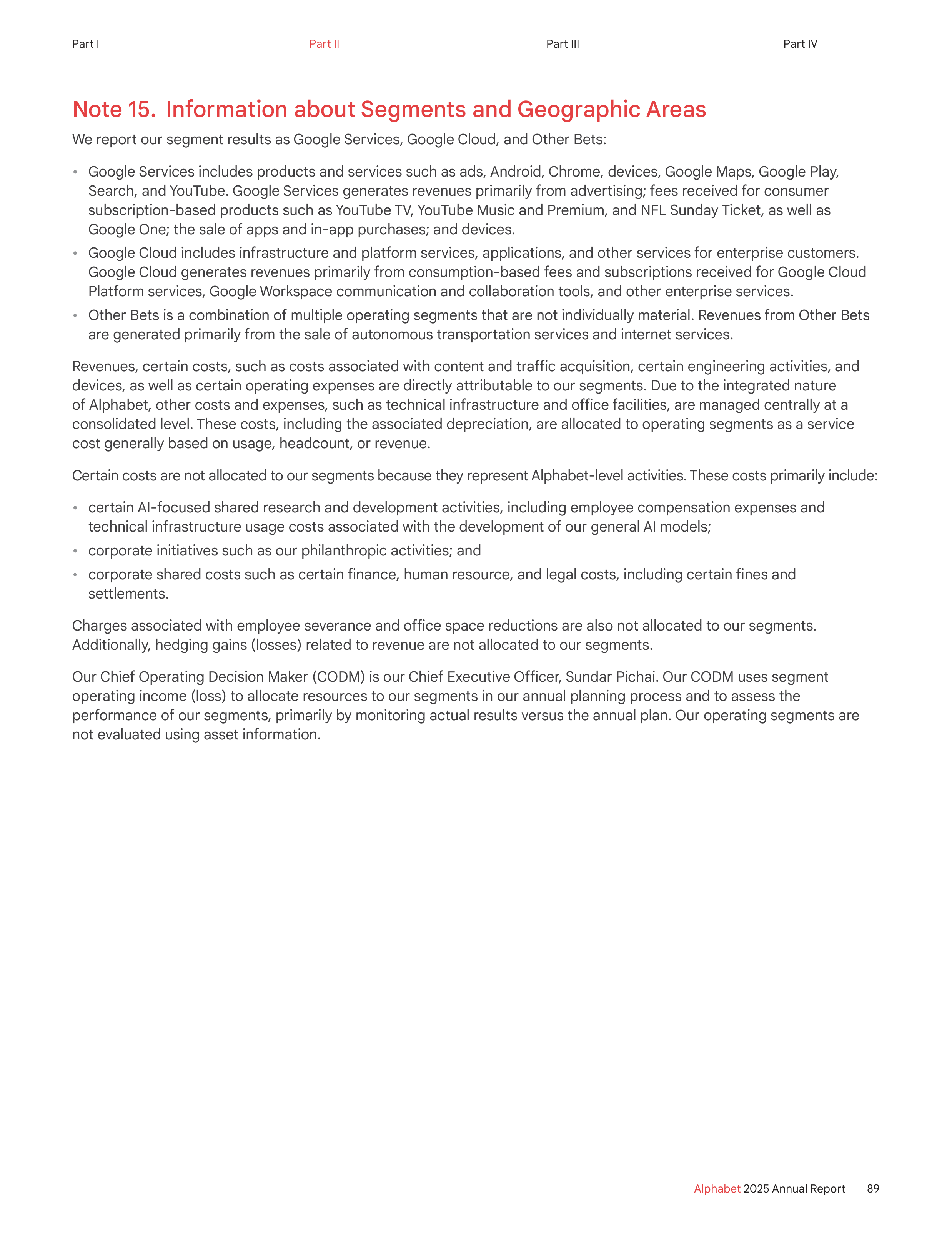 Alphabet Annual Report — page 97