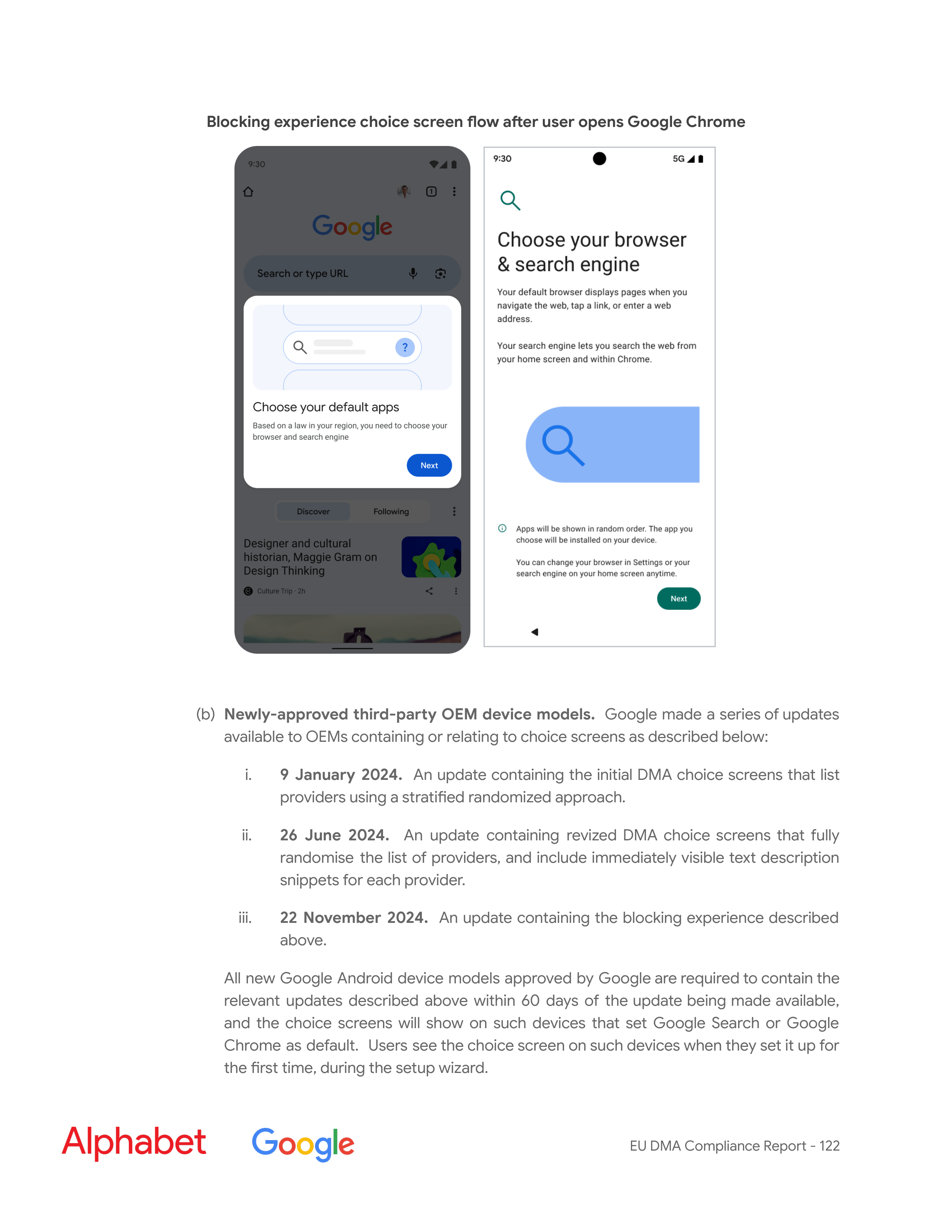 Alphabet DMA Compliance Report — page 123