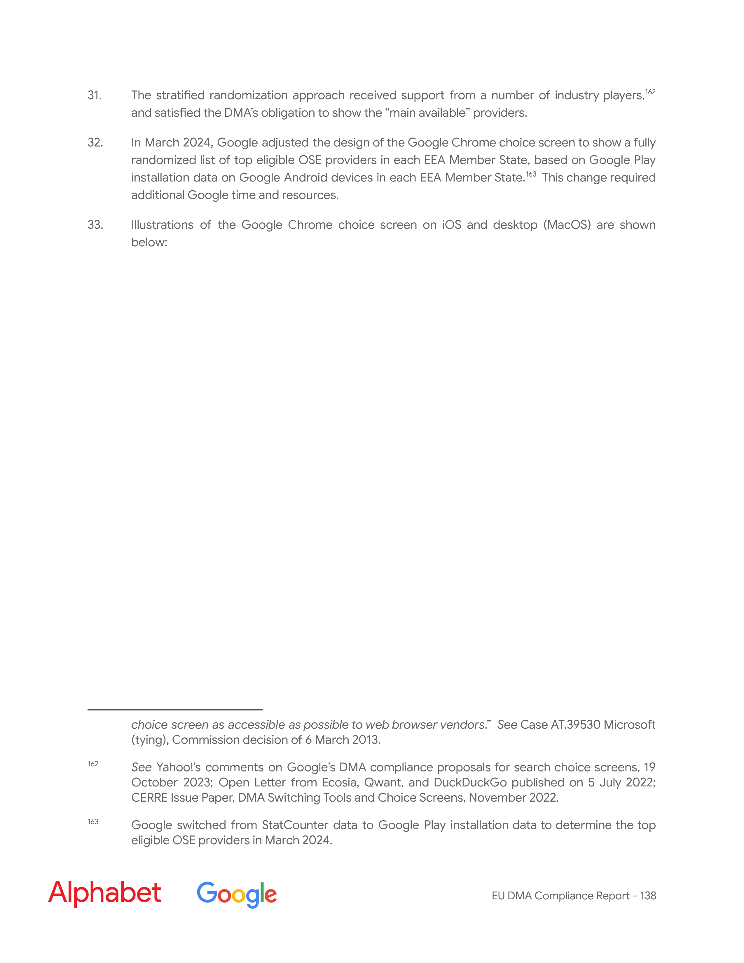 Alphabet DMA Compliance Report — page 139