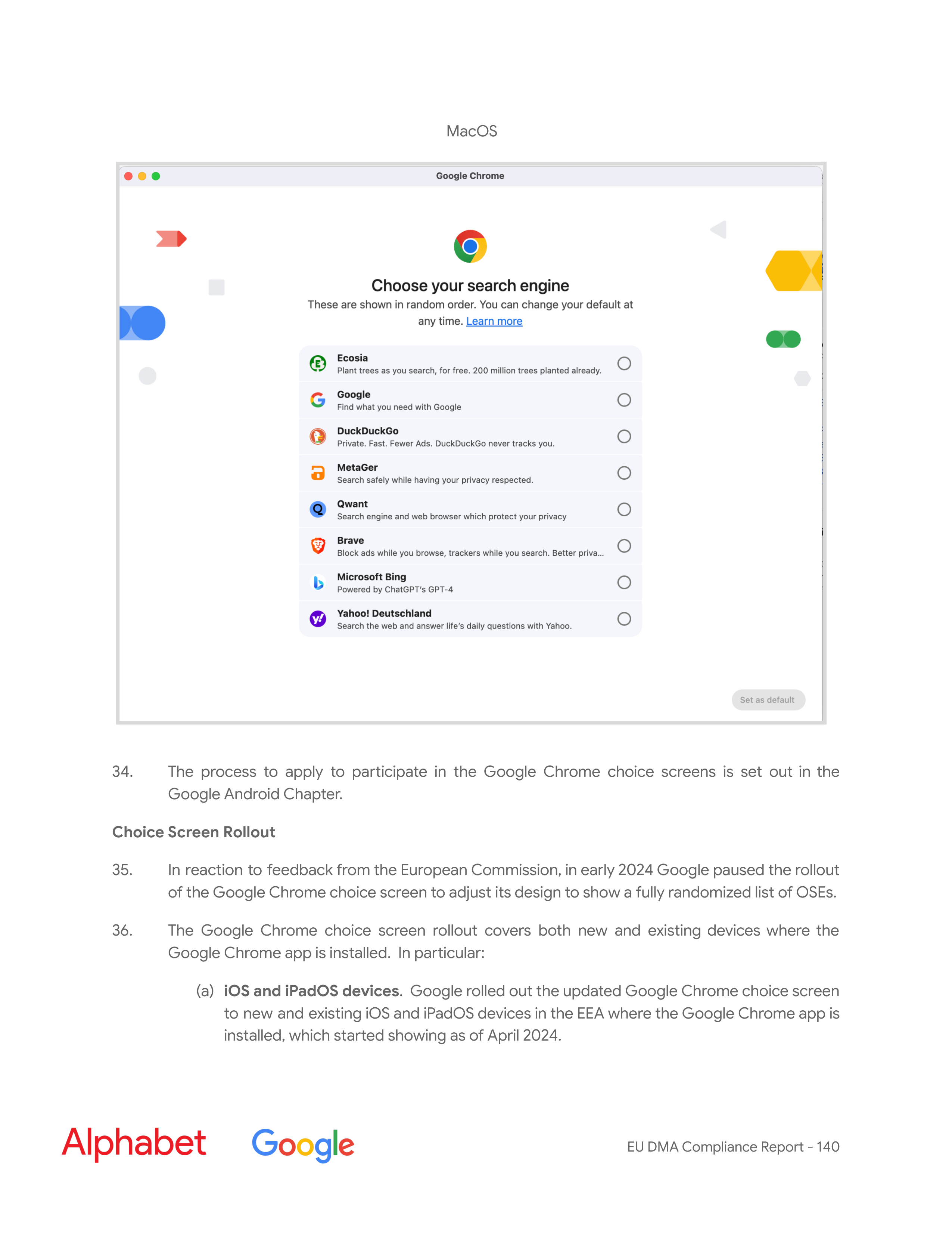 Alphabet DMA Compliance Report — page 141