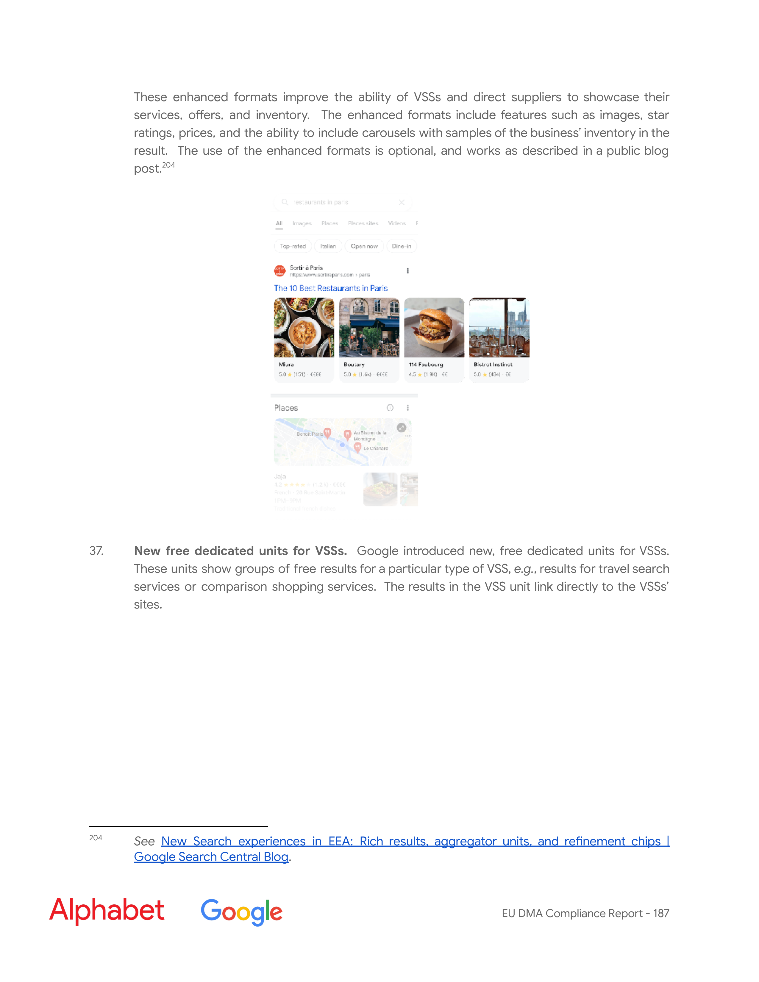 Alphabet DMA Compliance Report — page 188