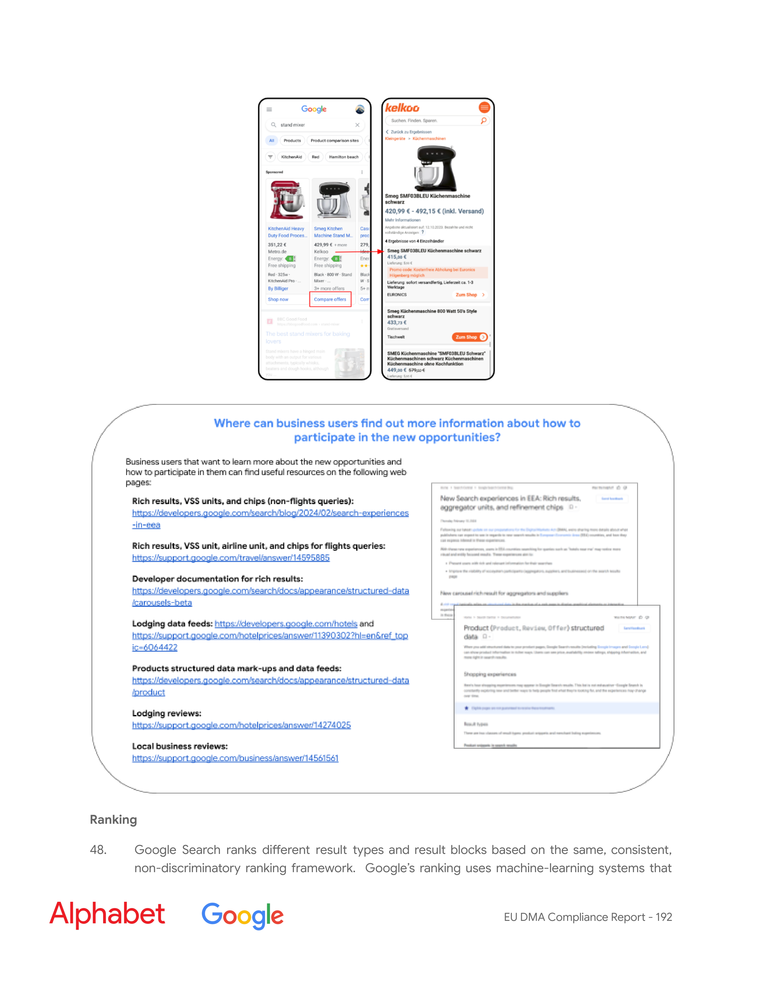 Alphabet DMA Compliance Report — page 193