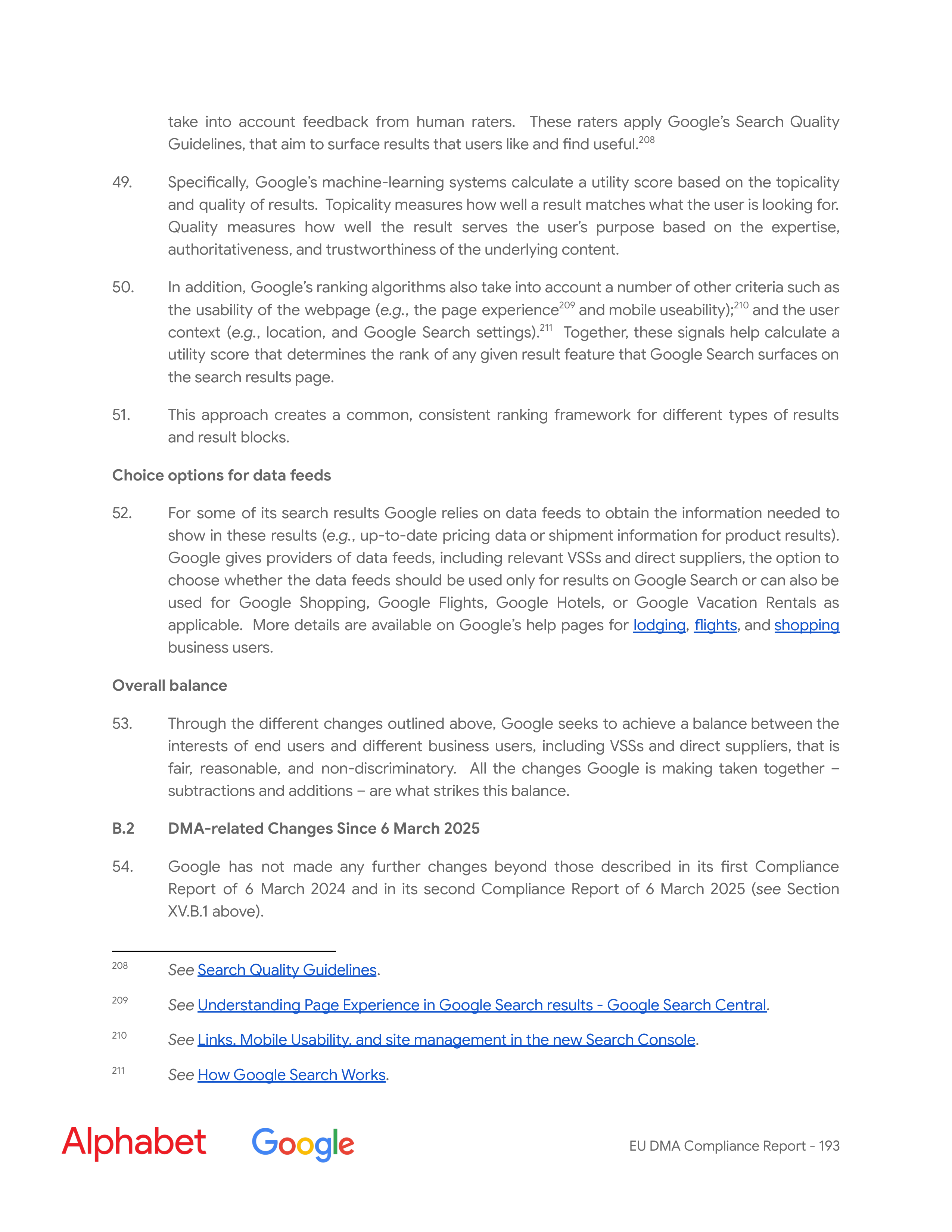 Alphabet DMA Compliance Report — page 194