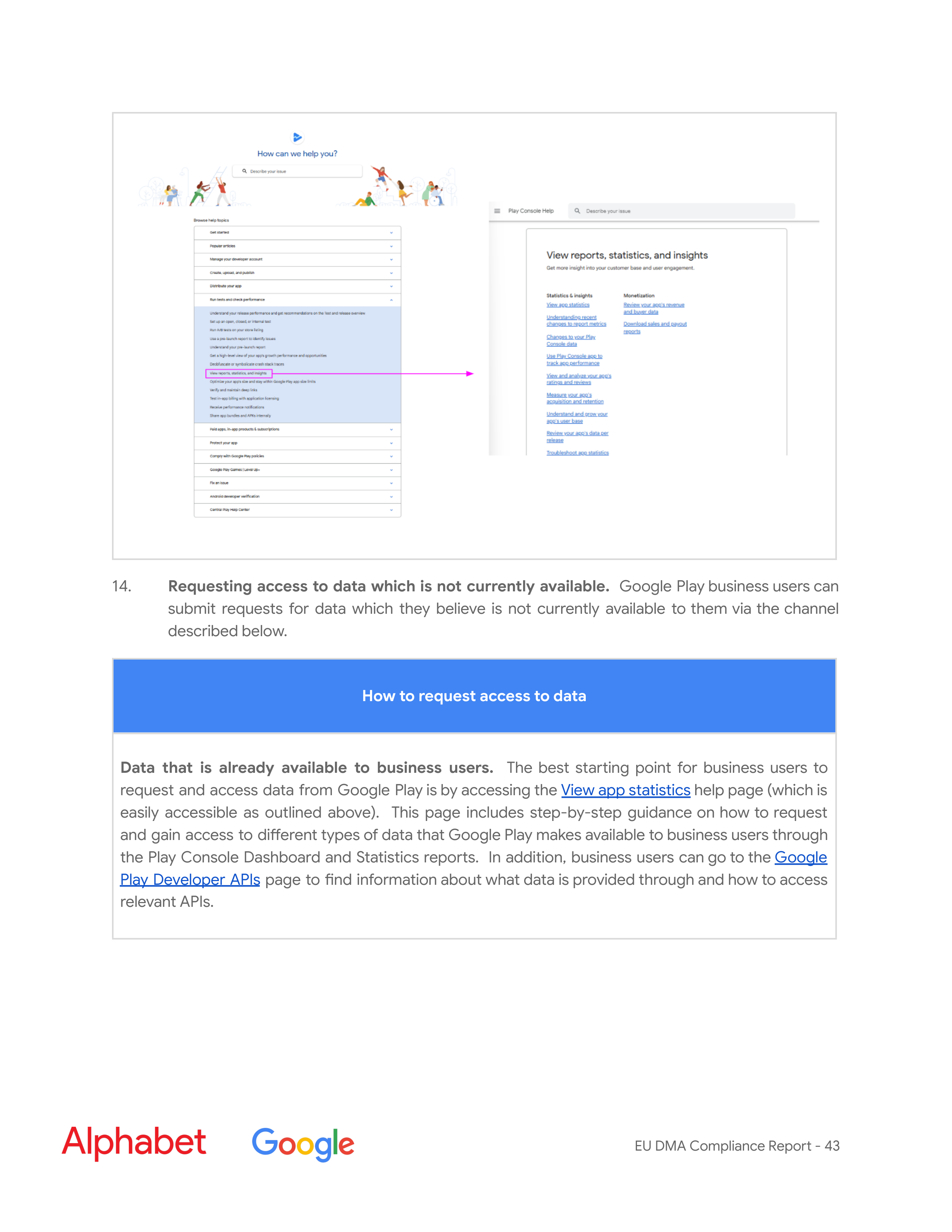 Alphabet DMA Compliance Report — page 44