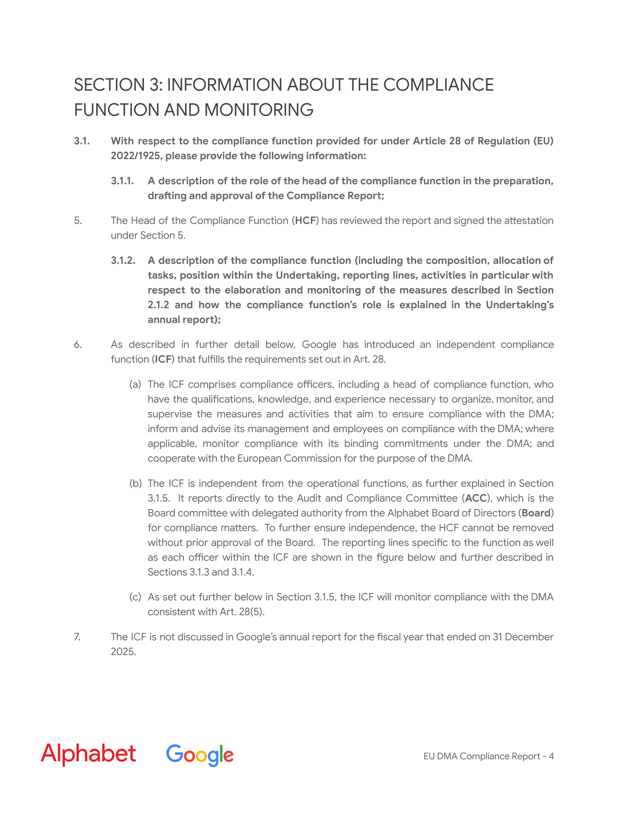Alphabet DMA Compliance Report — page 5
