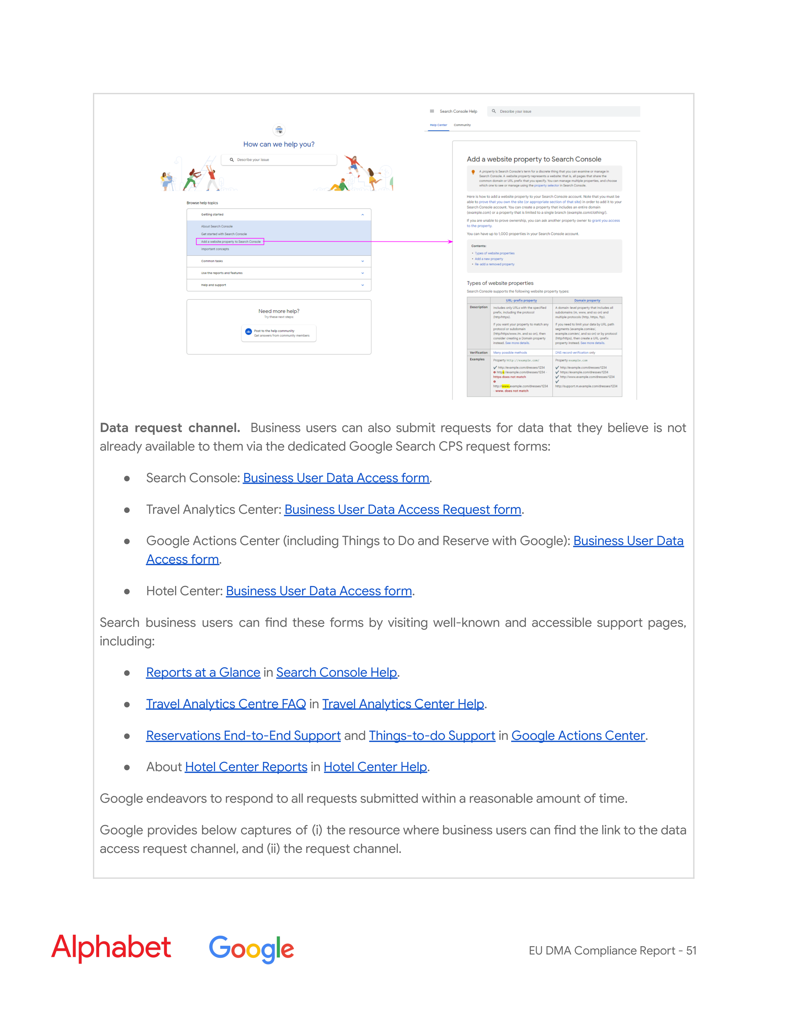 Alphabet DMA Compliance Report — page 52