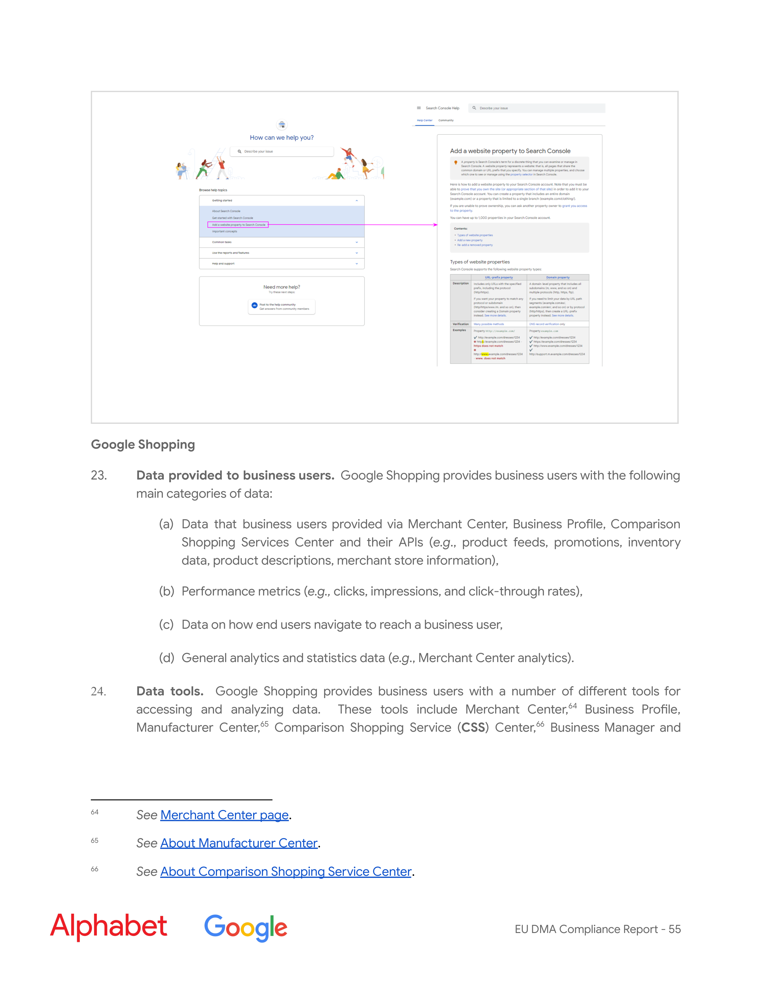 Alphabet DMA Compliance Report — page 56