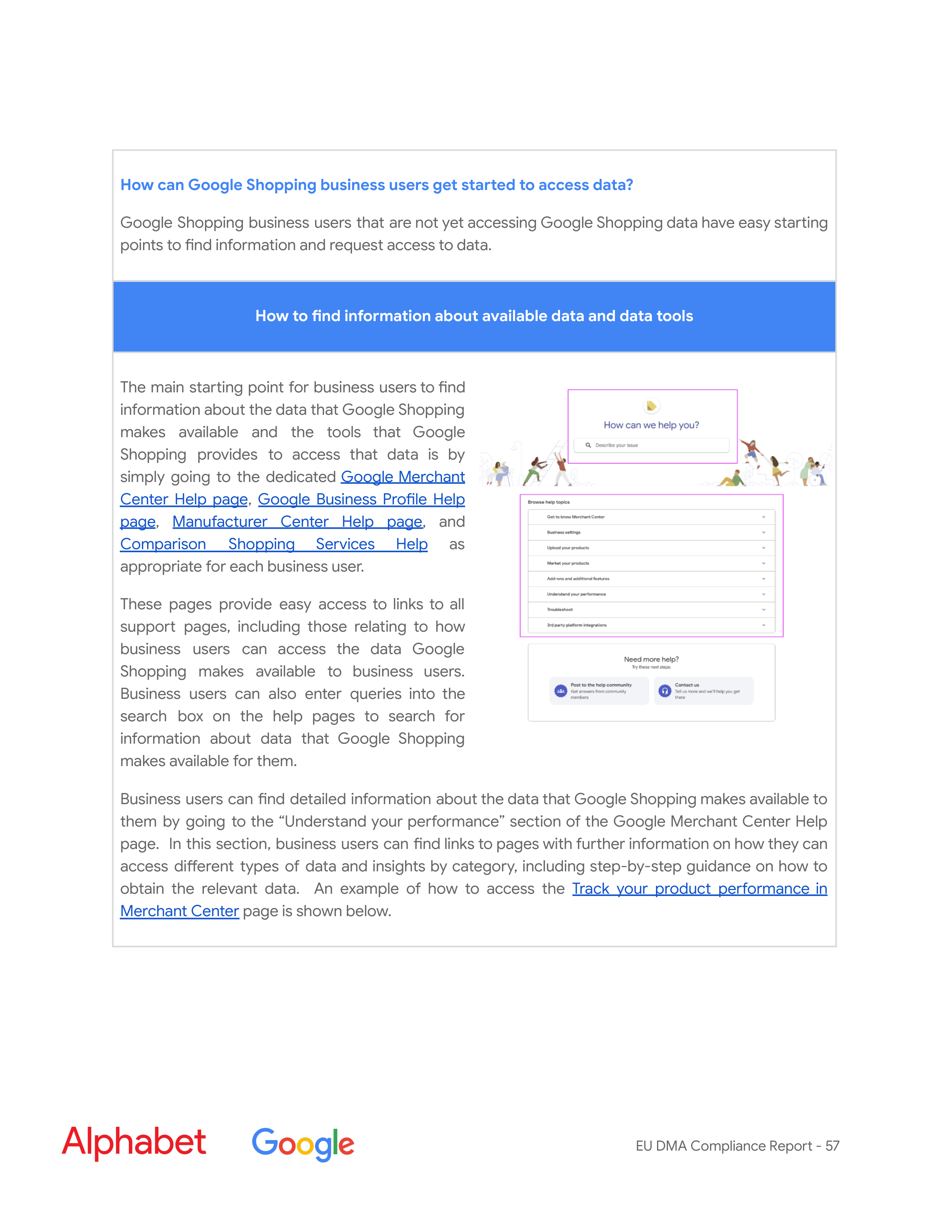 Alphabet DMA Compliance Report — page 58