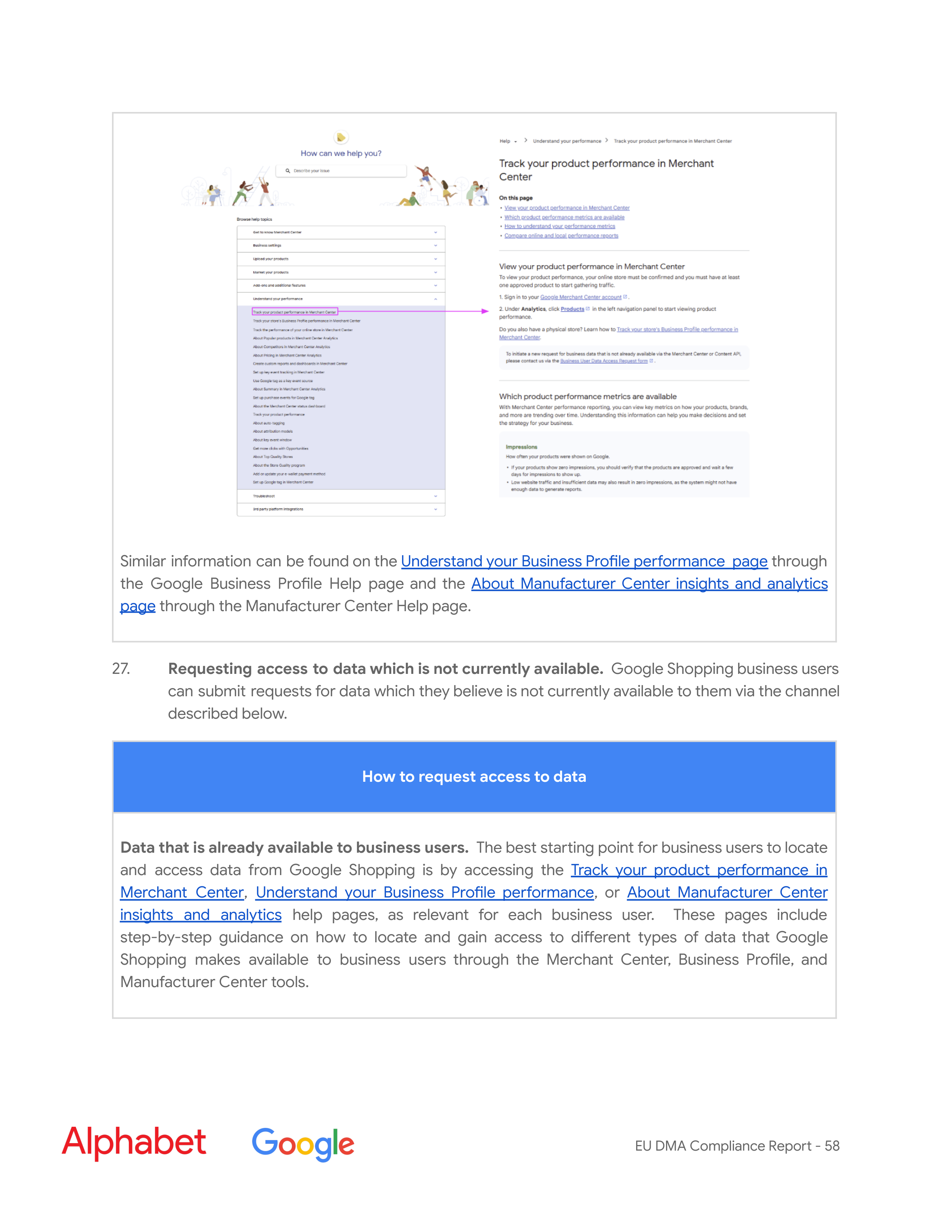 Alphabet DMA Compliance Report — page 59