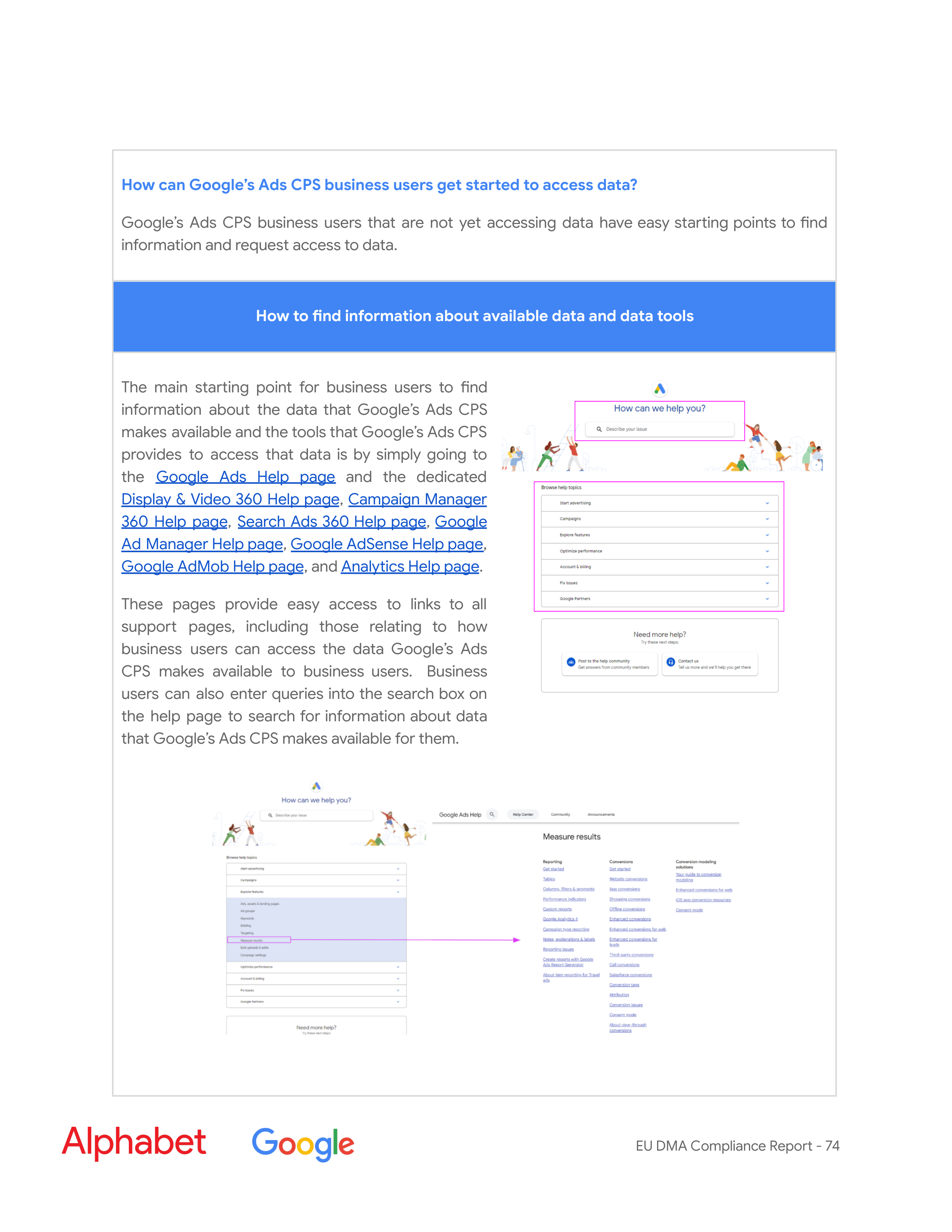 Alphabet DMA Compliance Report — page 75
