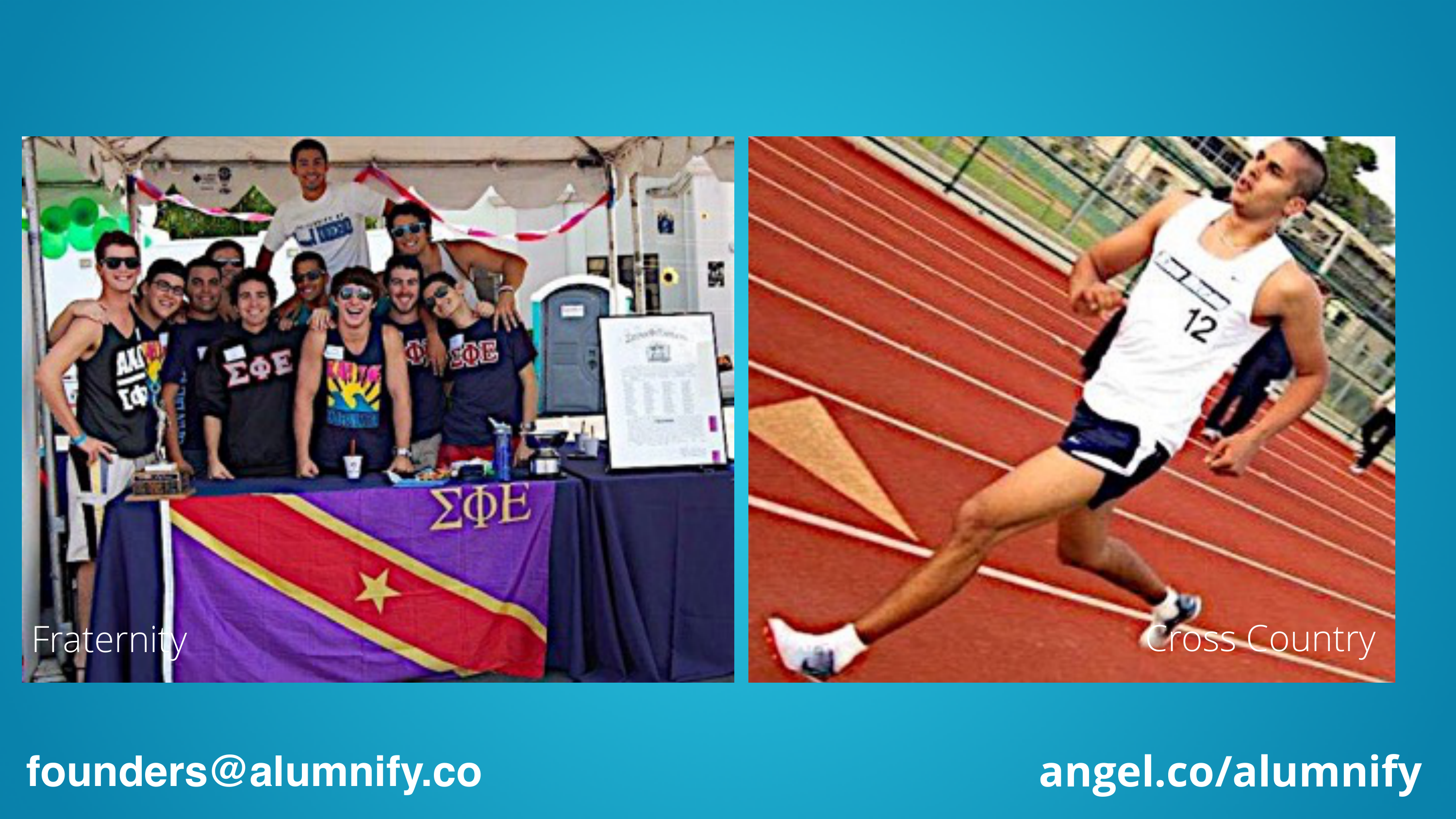Alumnify Pitch Deck — page 2