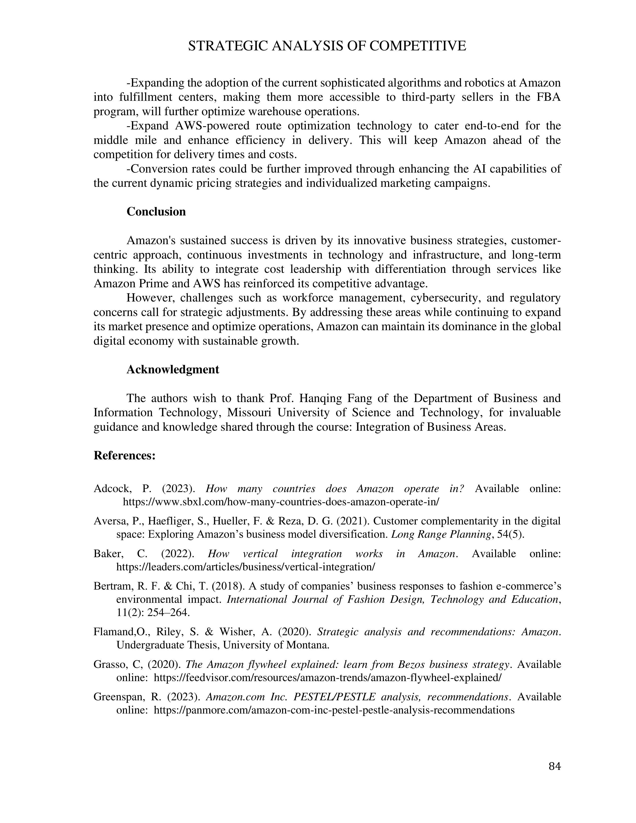 Amazon Case Study — page 17