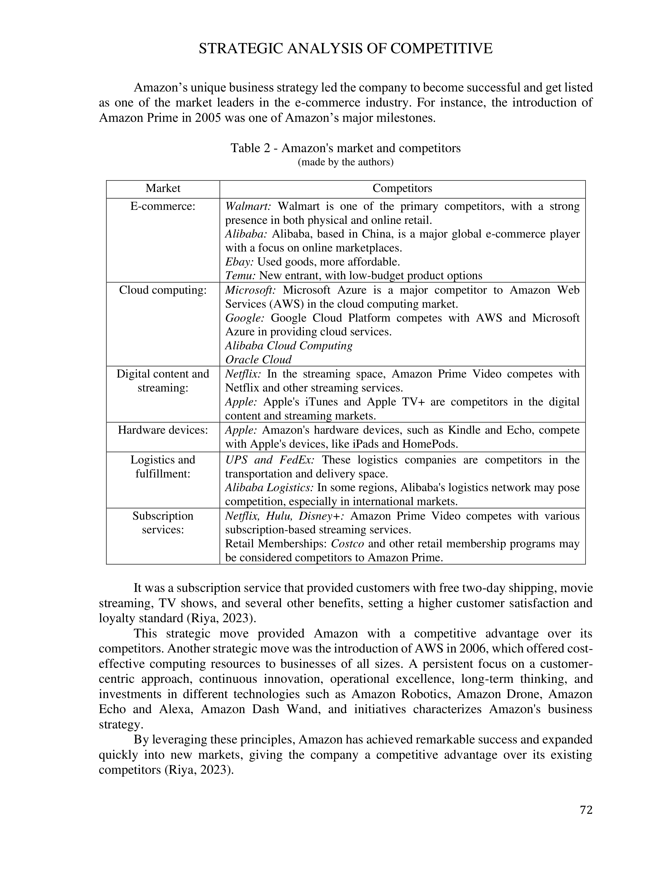 Amazon Case Study — page 5