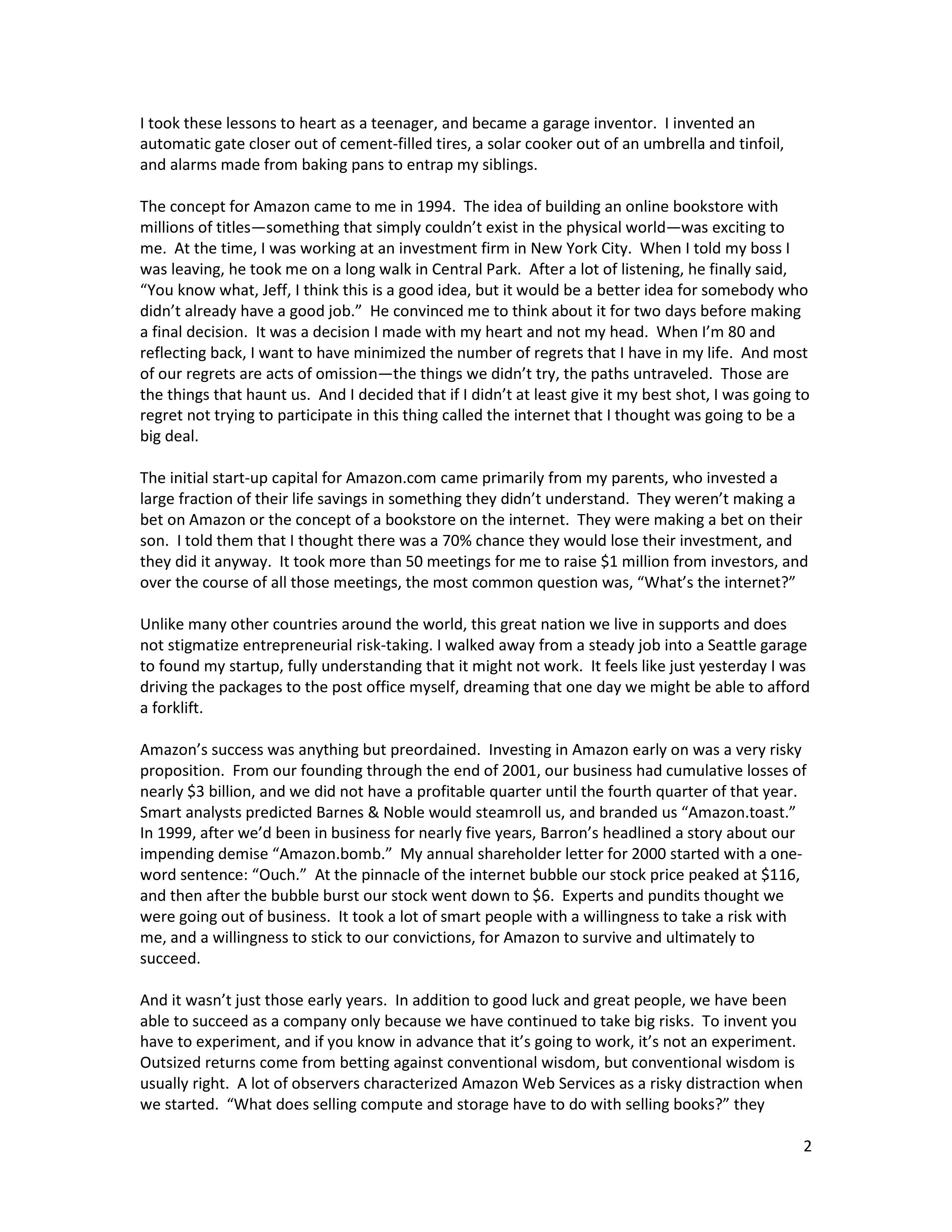 Amazon Congressional Opening Statement — page 2
