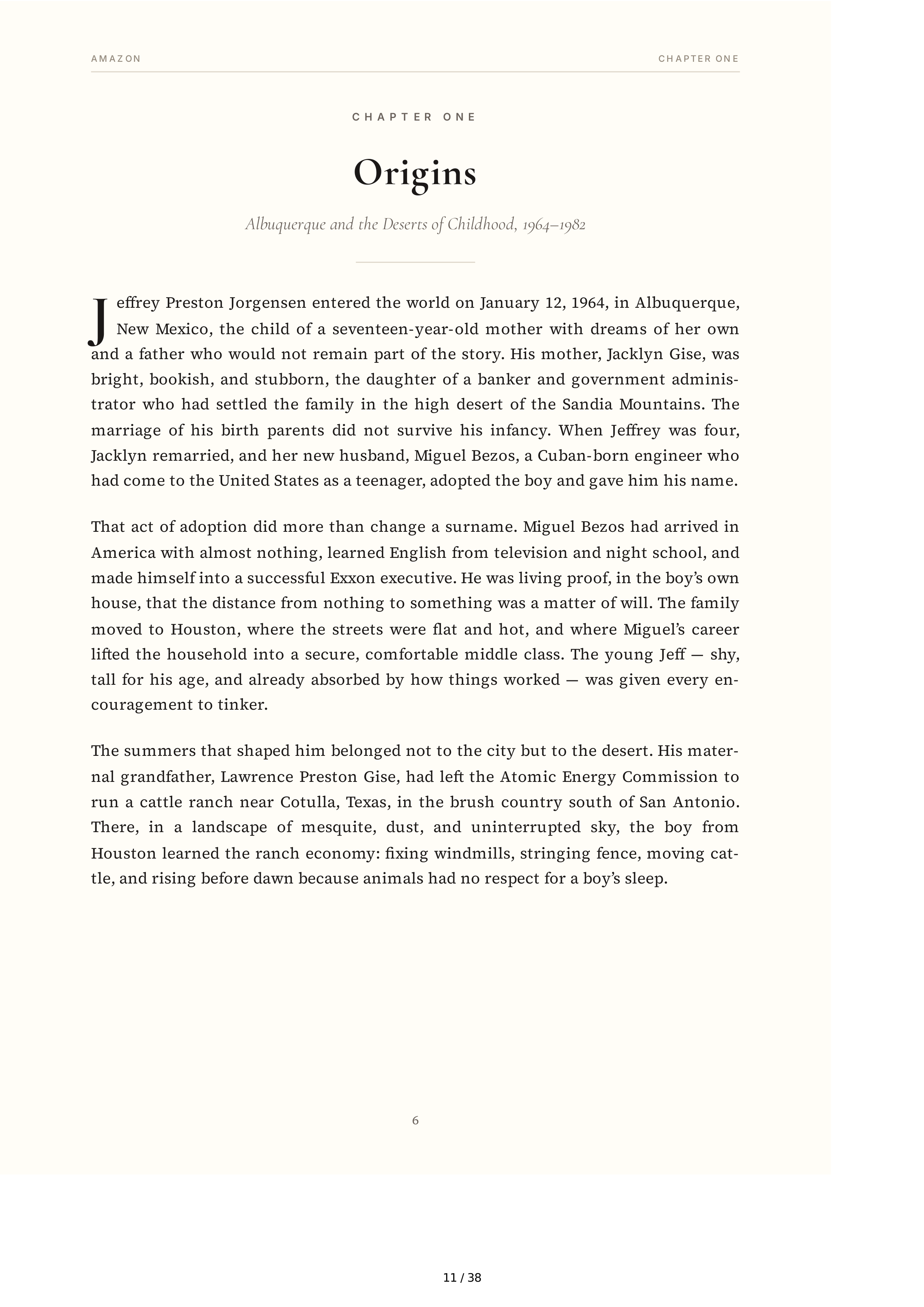 Amazon Jeff Bezos and the Invention of a Global Empire Biography — page 11