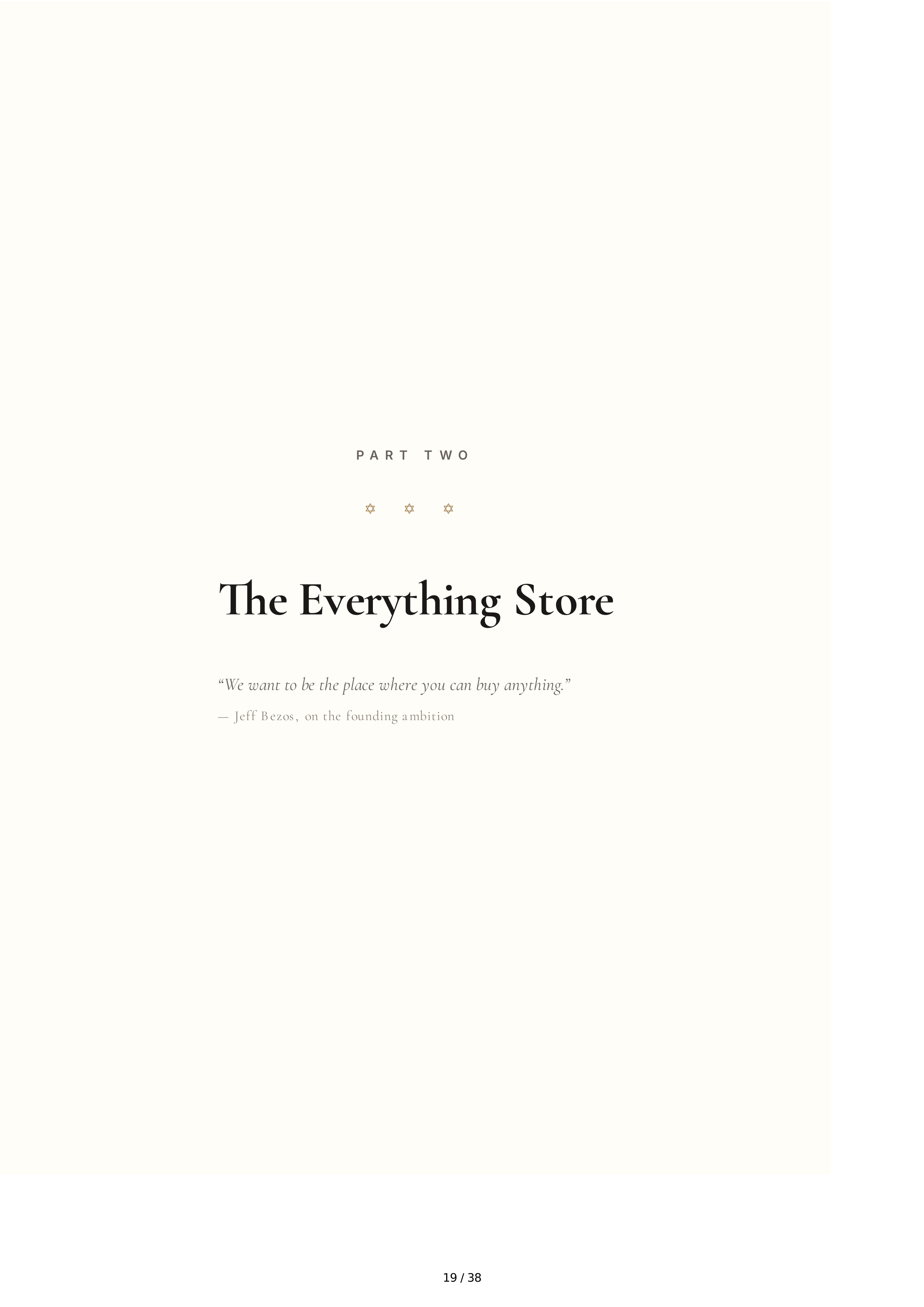 Amazon Jeff Bezos and the Invention of a Global Empire Biography — page 19