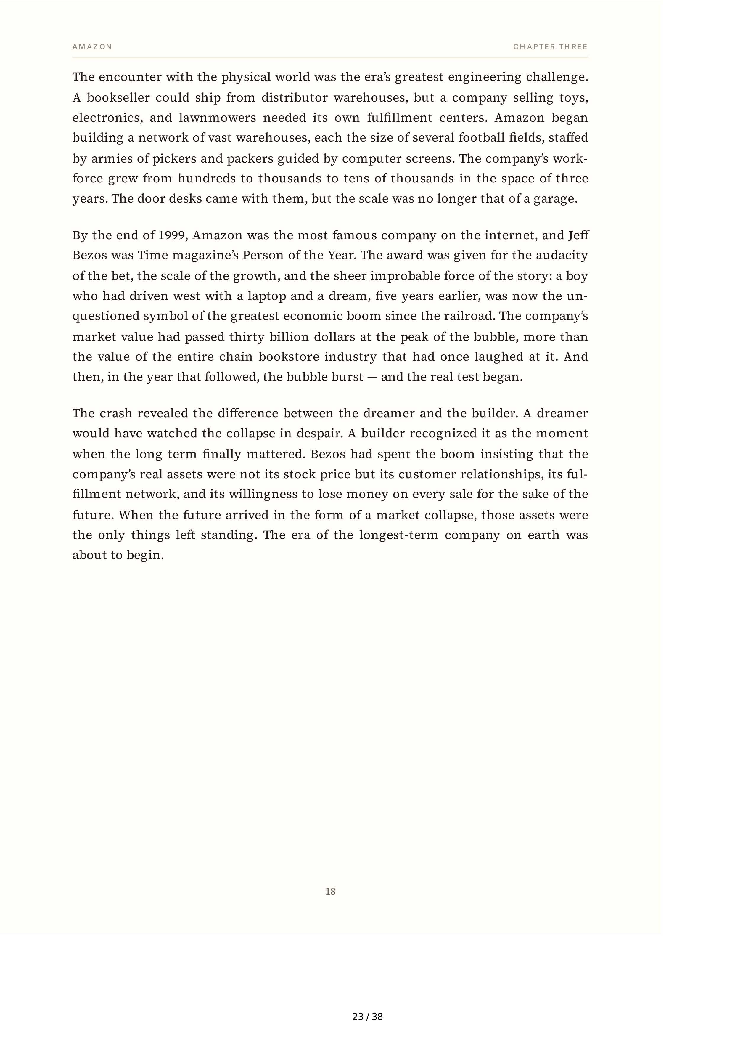 Amazon Jeff Bezos and the Invention of a Global Empire Biography — page 23