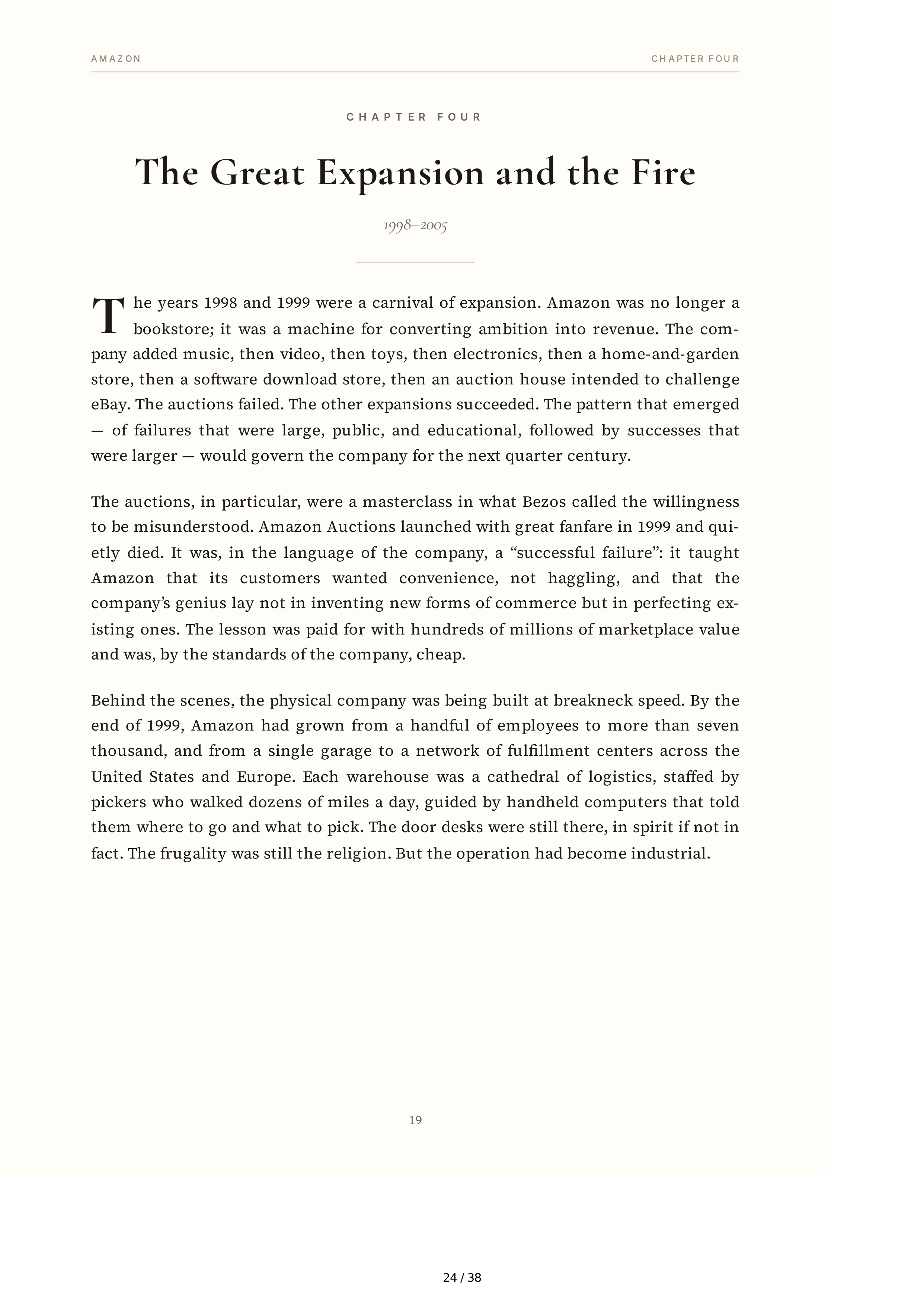 Amazon Jeff Bezos and the Invention of a Global Empire Biography — page 24