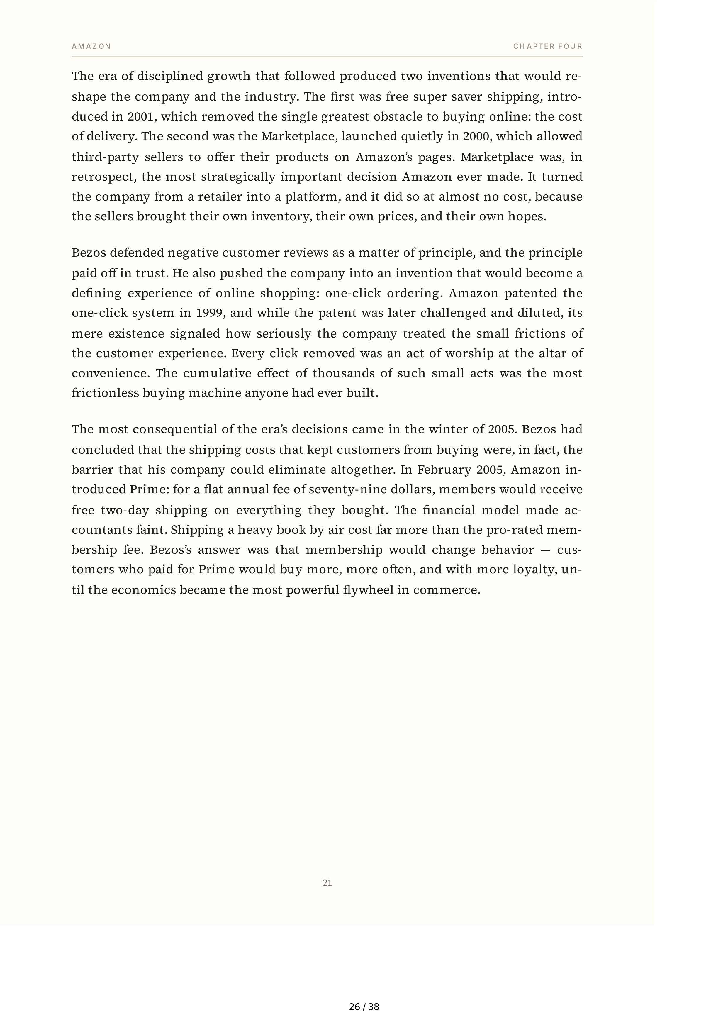 Amazon Jeff Bezos and the Invention of a Global Empire Biography — page 26