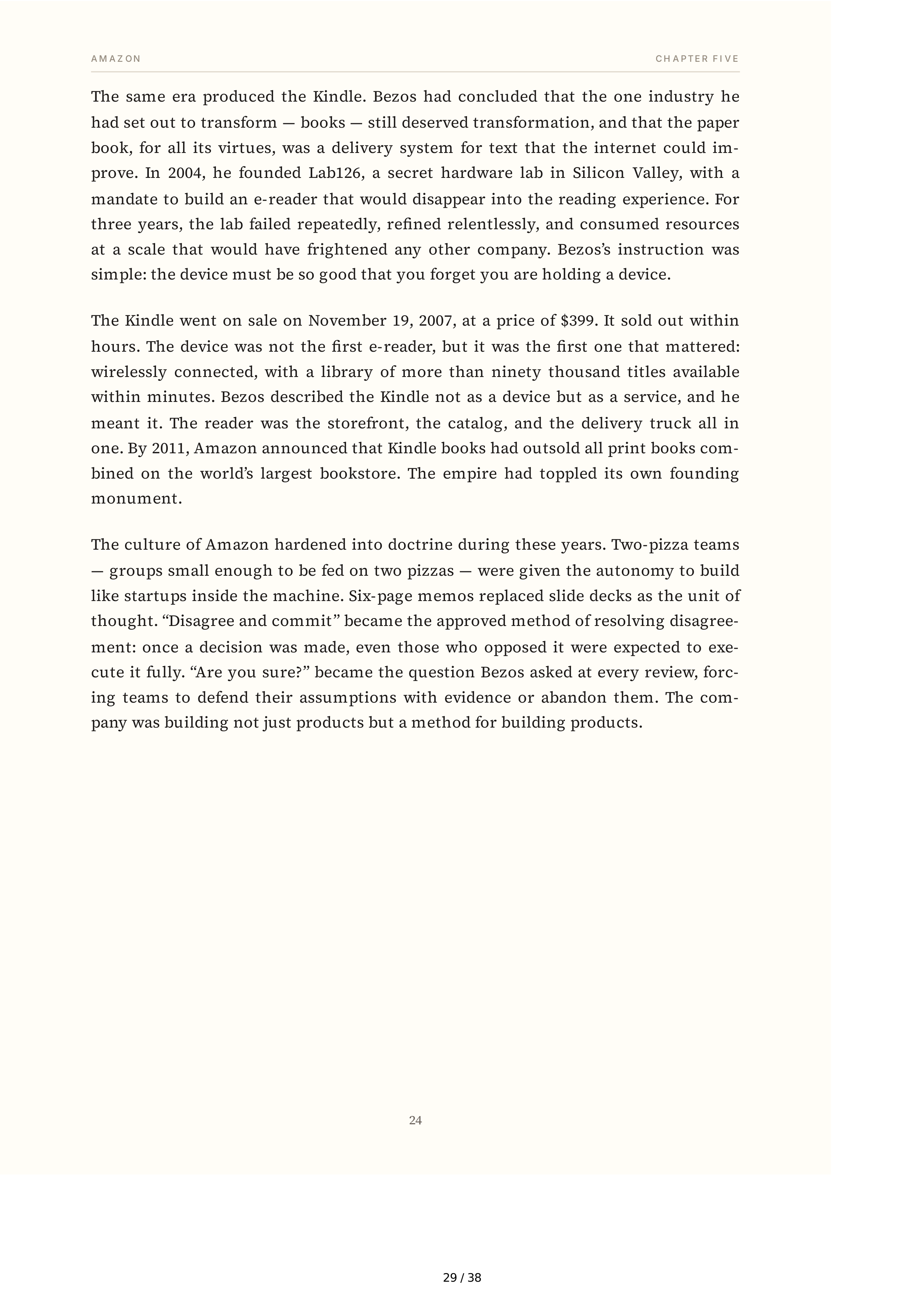 Amazon Jeff Bezos and the Invention of a Global Empire Biography — page 29