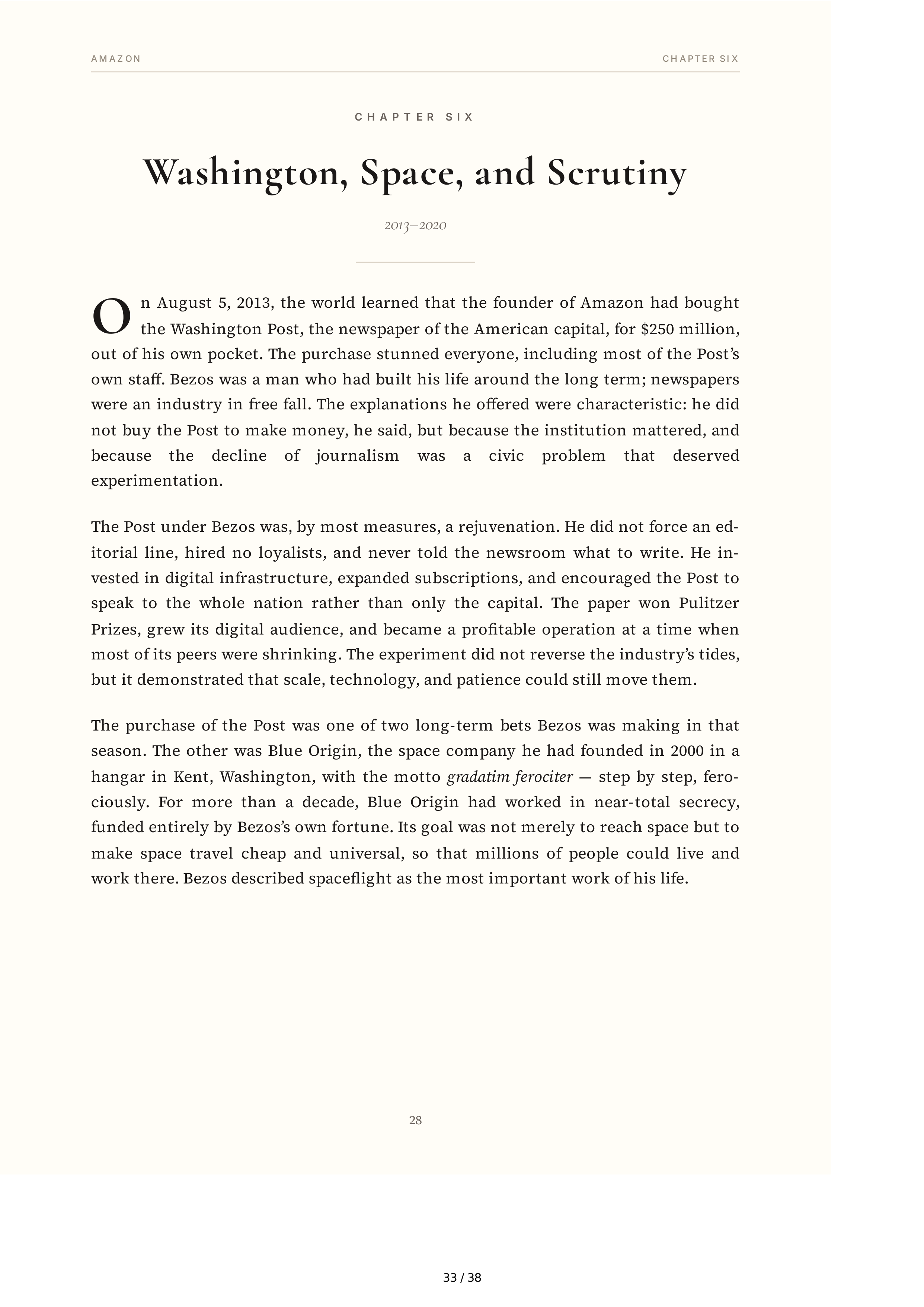 Amazon Jeff Bezos and the Invention of a Global Empire Biography — page 33