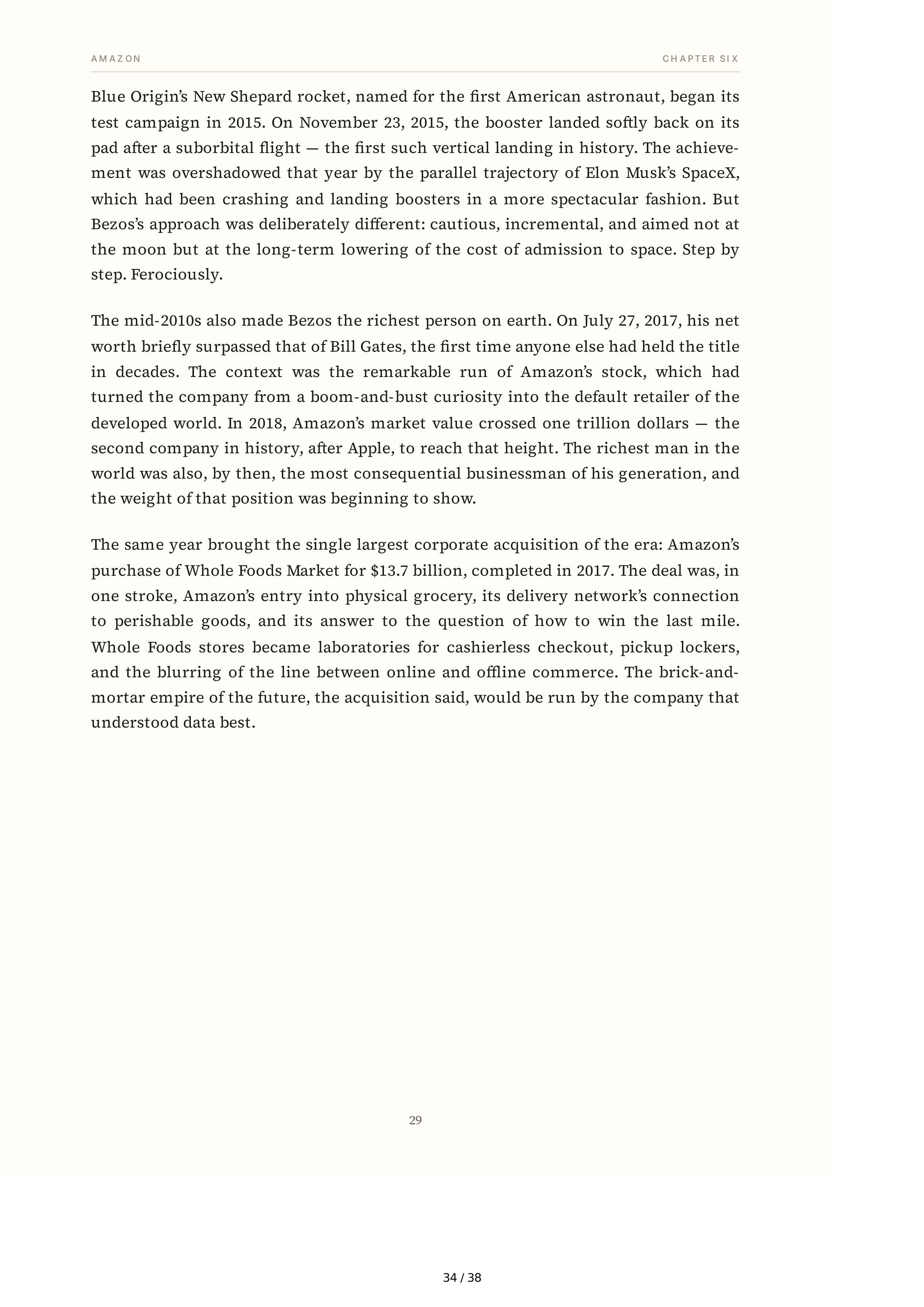 Amazon Jeff Bezos and the Invention of a Global Empire Biography — page 34