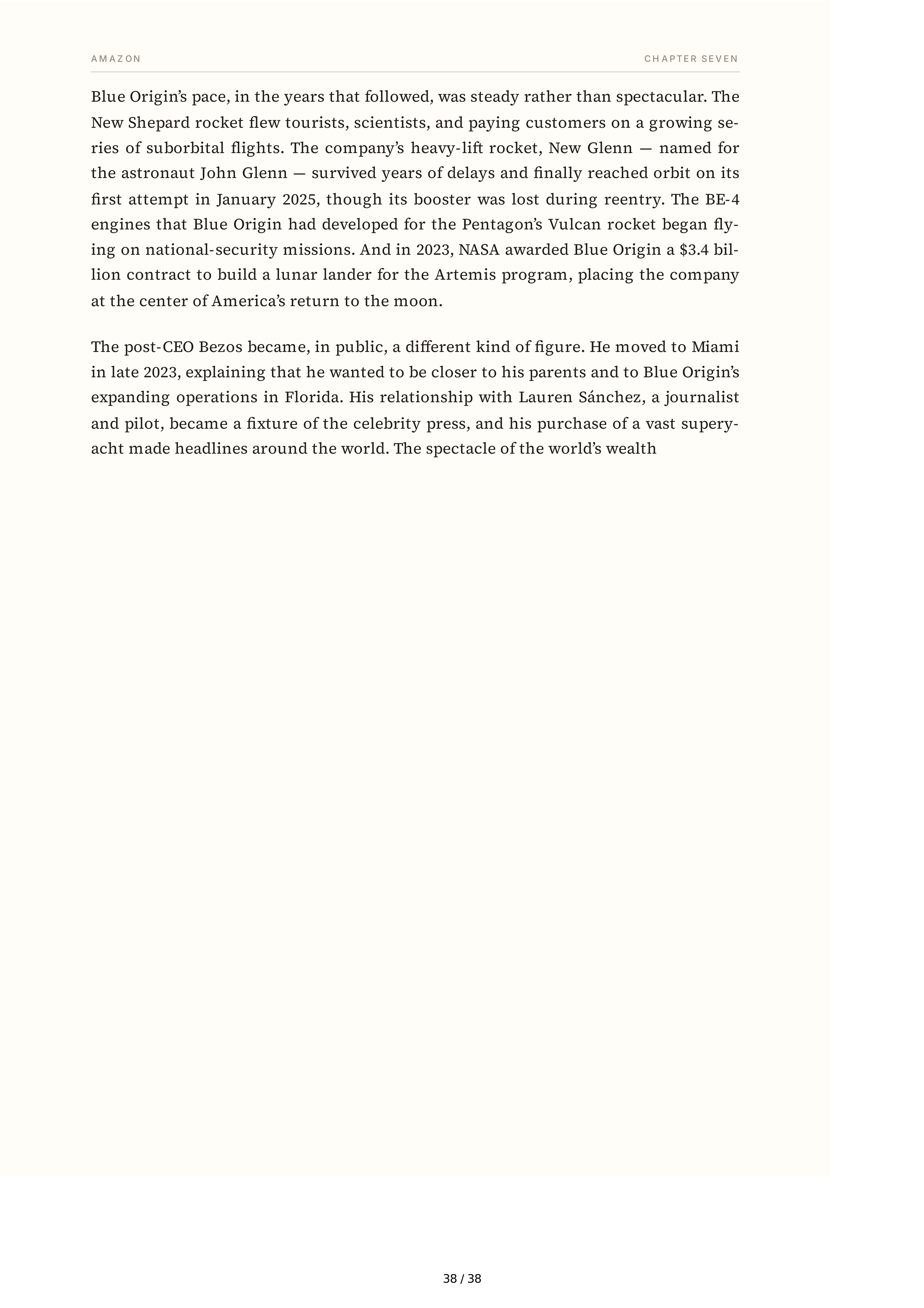 Amazon Jeff Bezos and the Invention of a Global Empire Biography — page 38