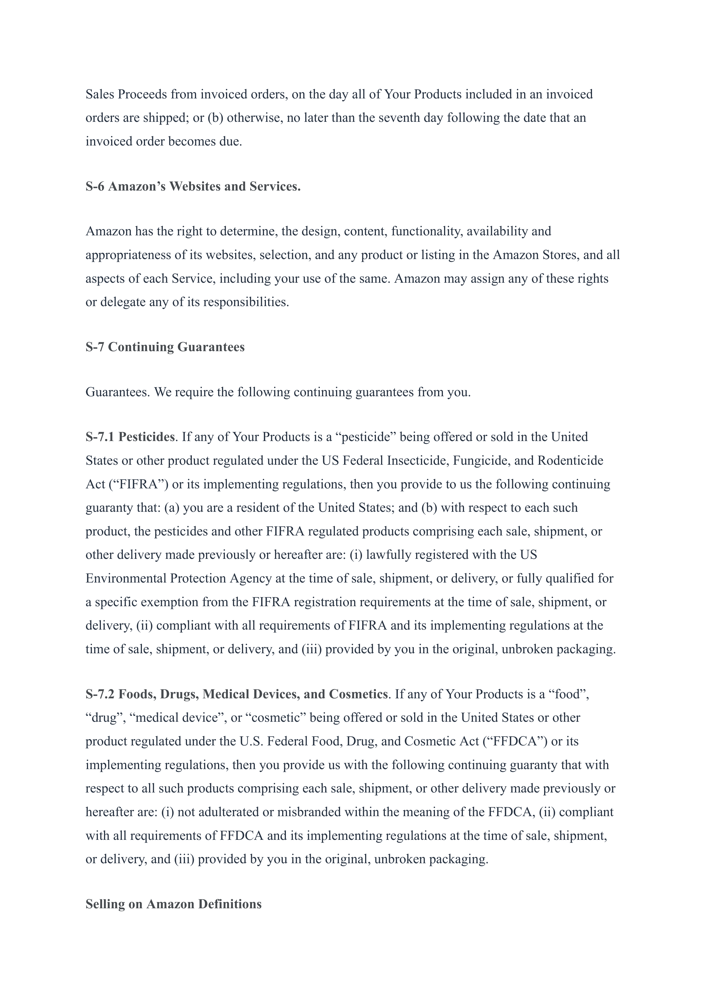 Amazon Services Business Solutions Agreement — page 24