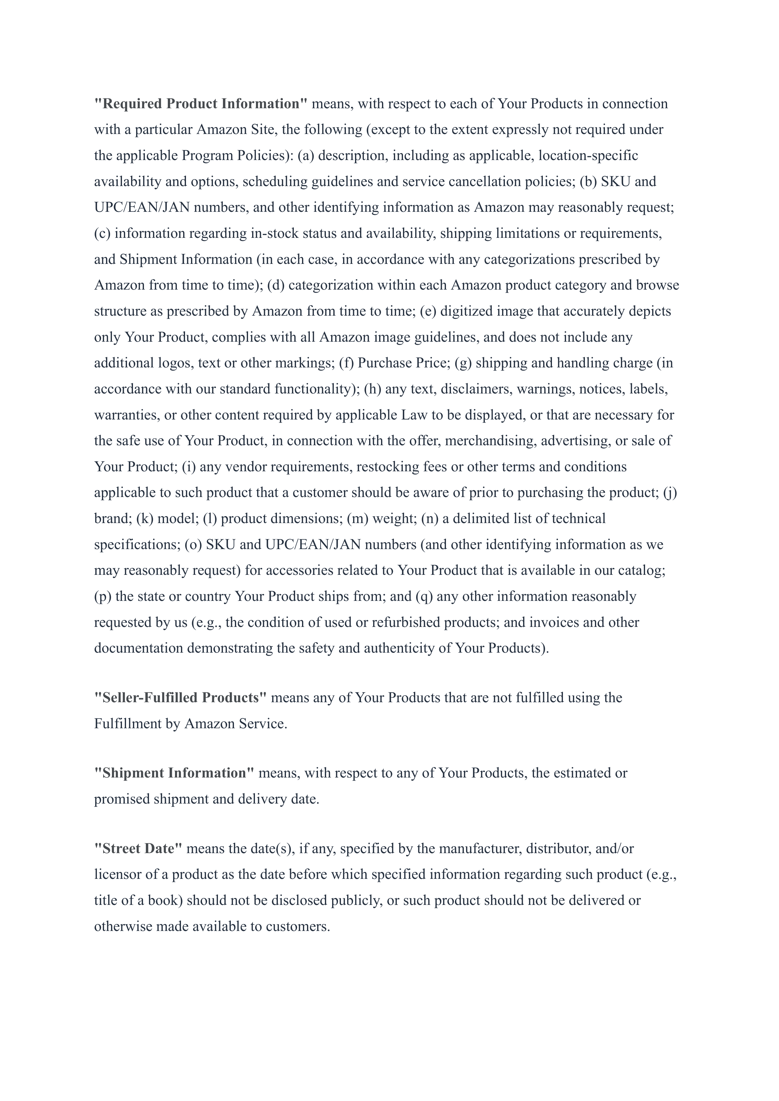 Amazon Services Business Solutions Agreement — page 26