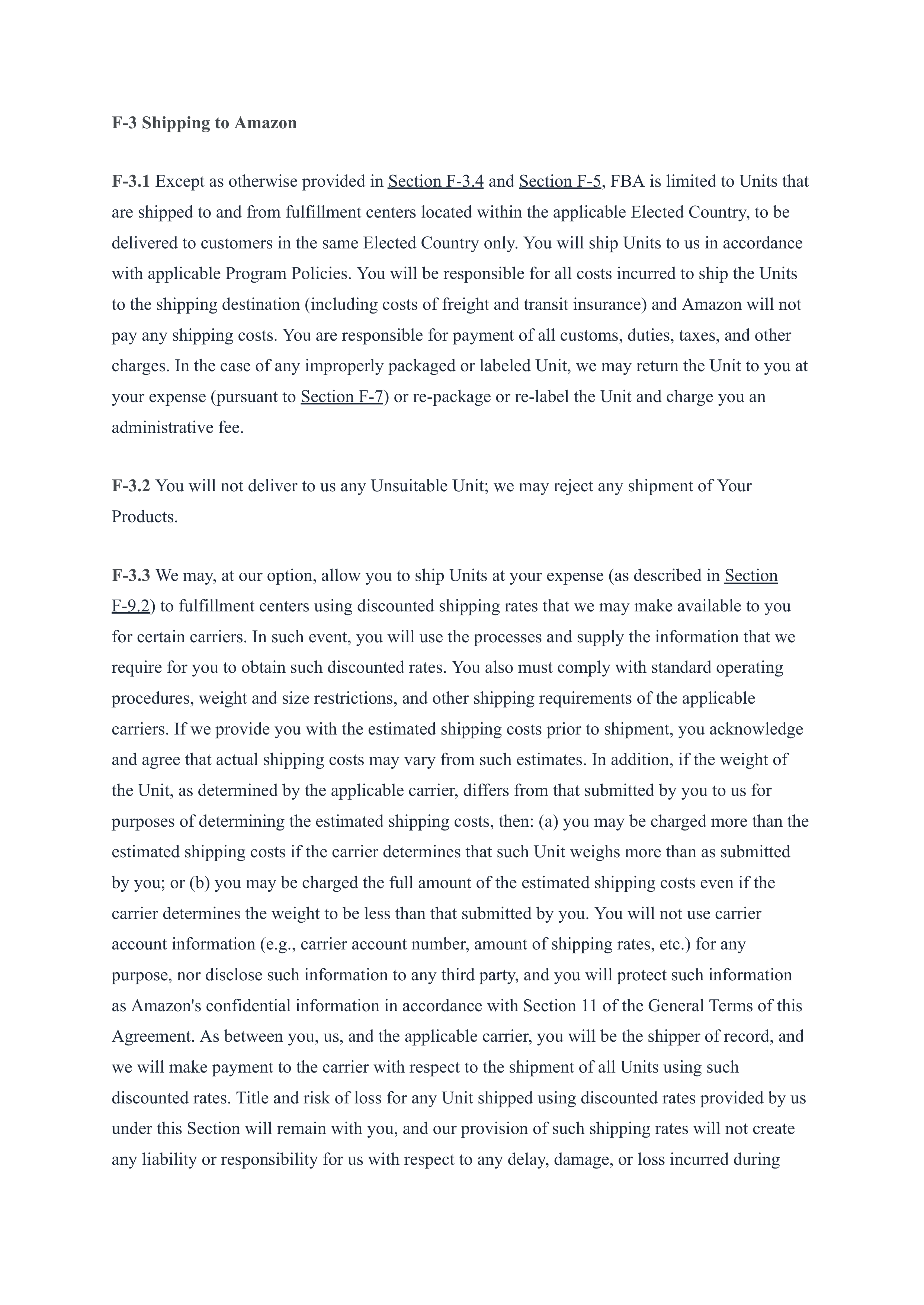 Amazon Services Business Solutions Agreement — page 28