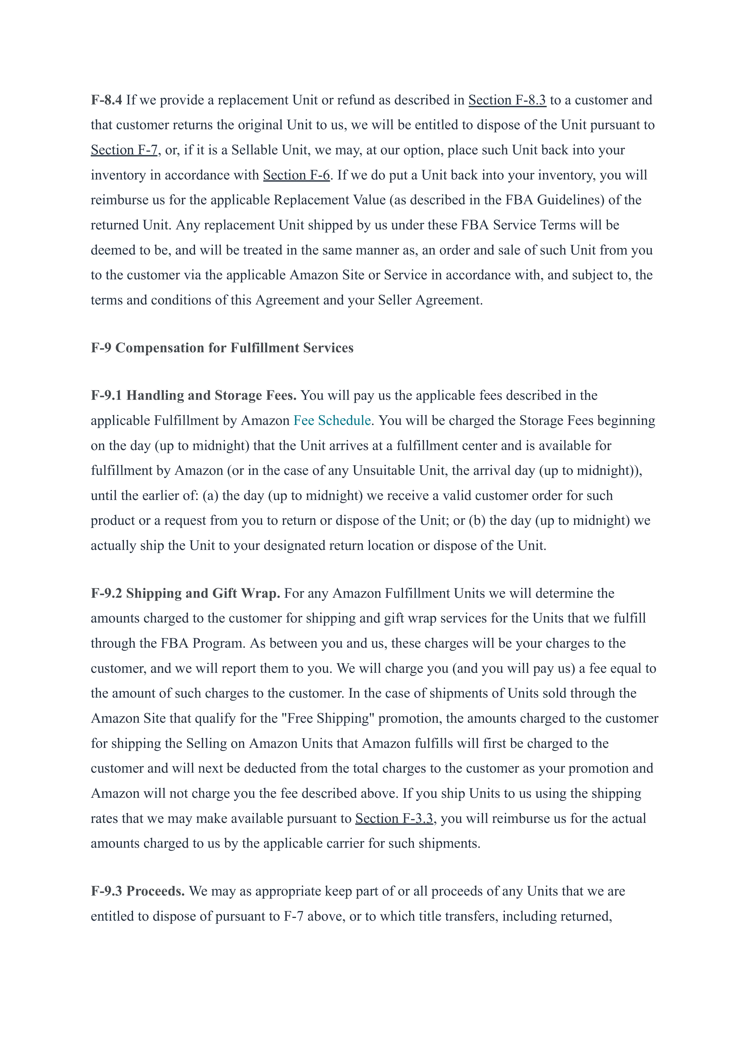 Amazon Services Business Solutions Agreement — page 33