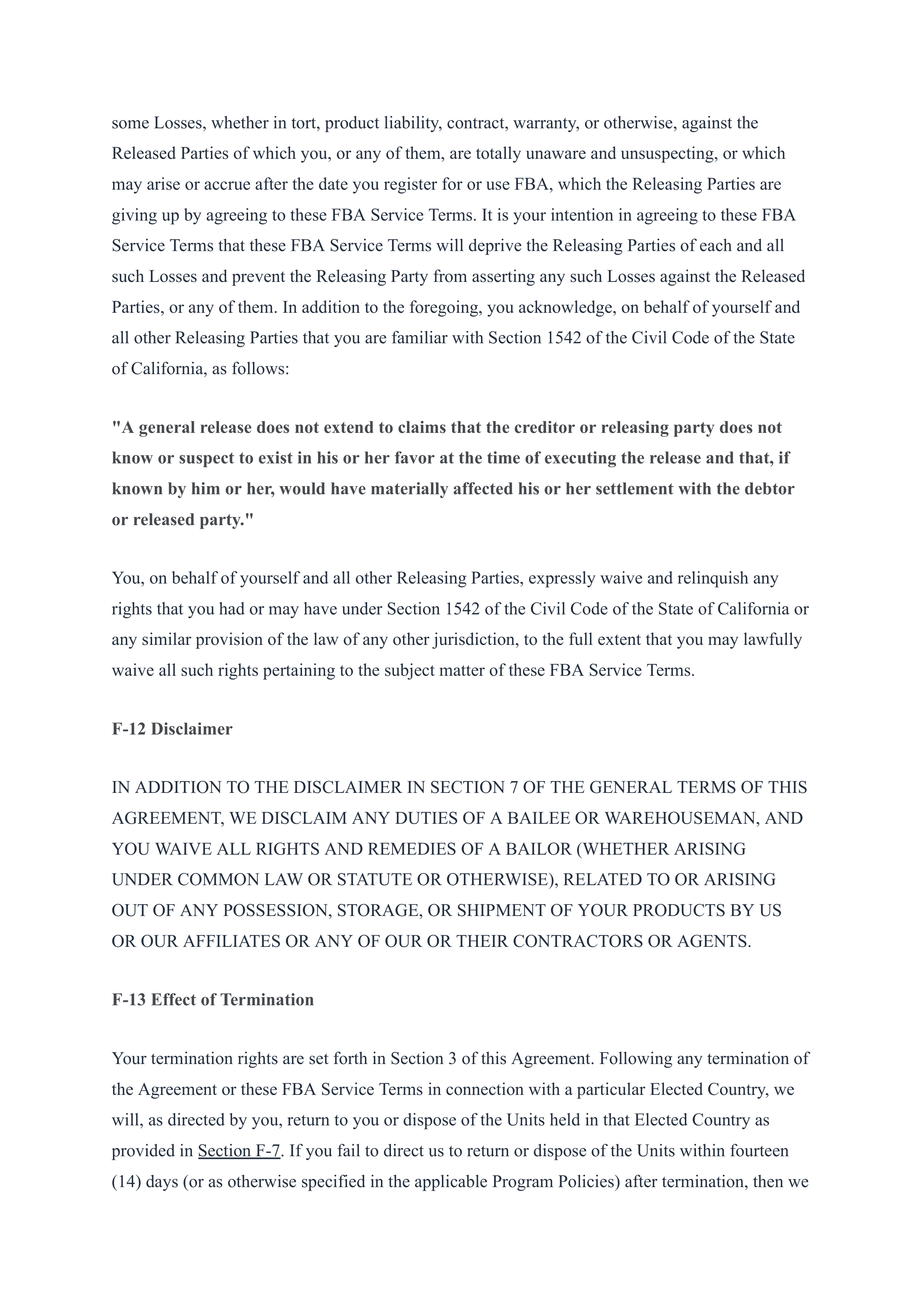Amazon Services Business Solutions Agreement — page 35