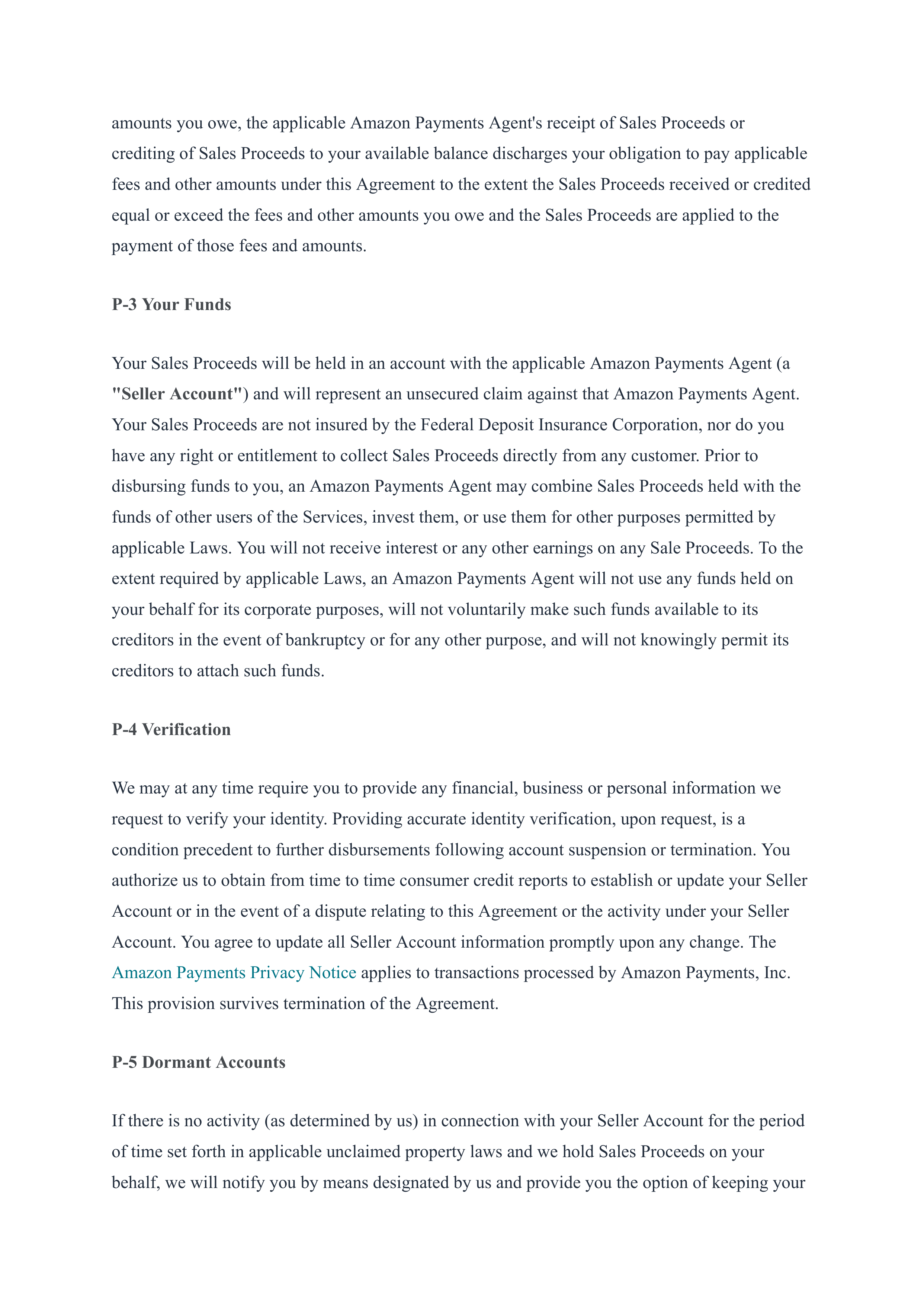 Amazon Services Business Solutions Agreement — page 40