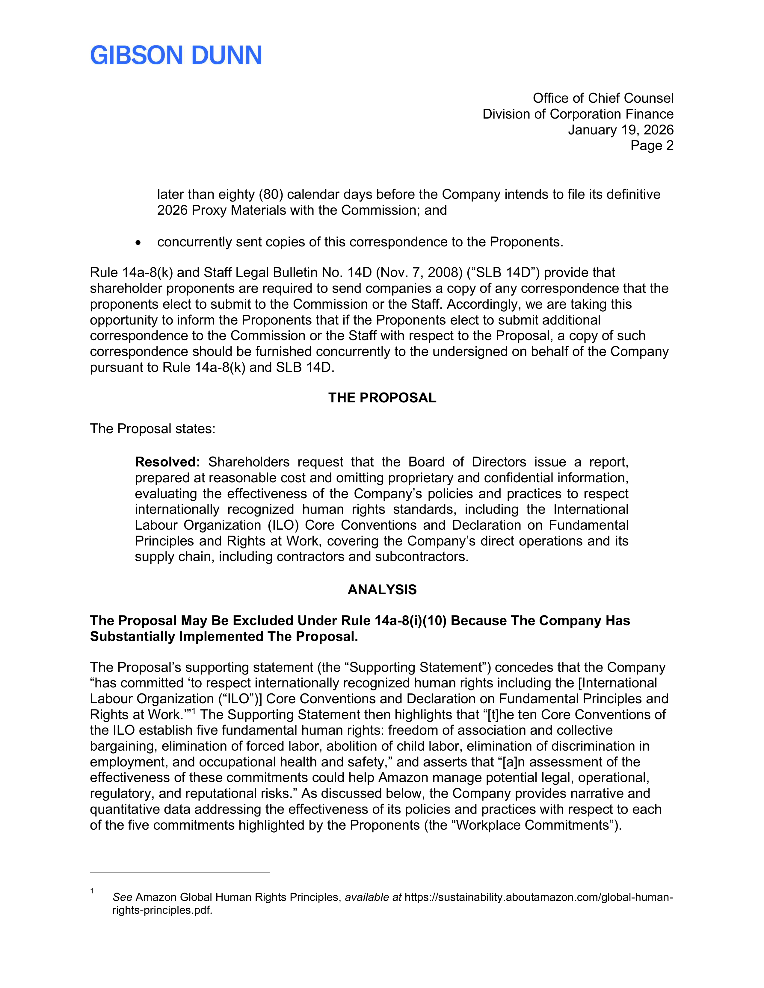 Amazon Proposal  — page 3