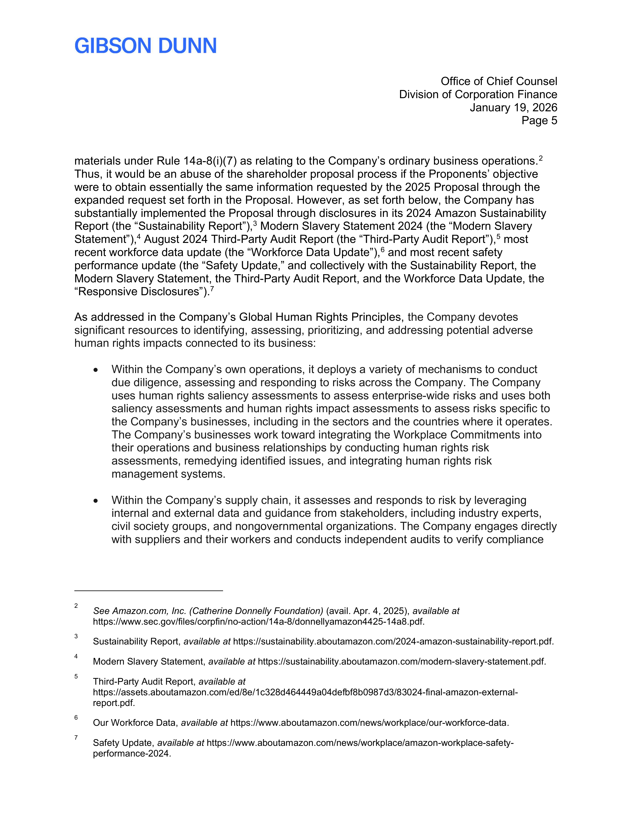 Amazon Proposal  — page 6