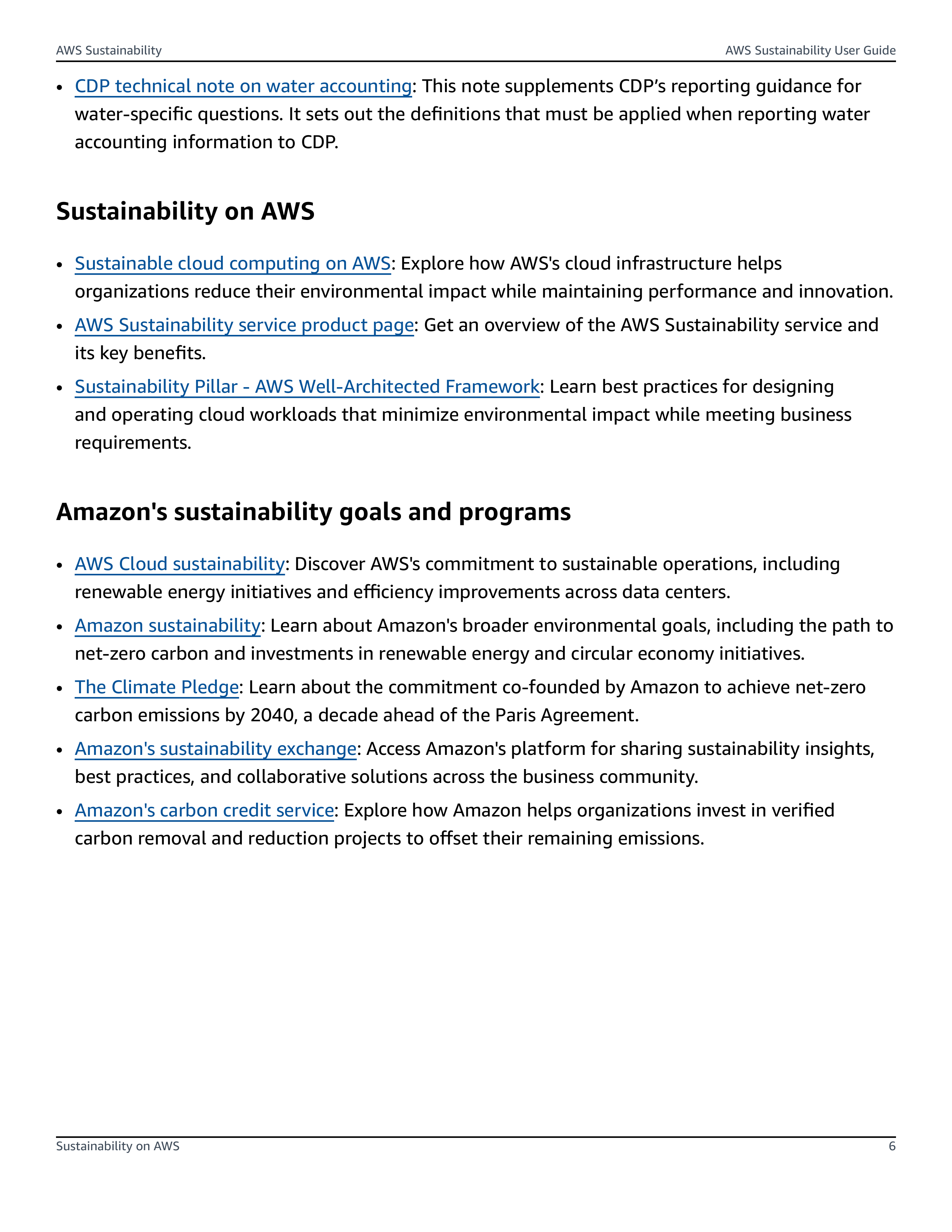 Amazon Sustainability Report — page 11