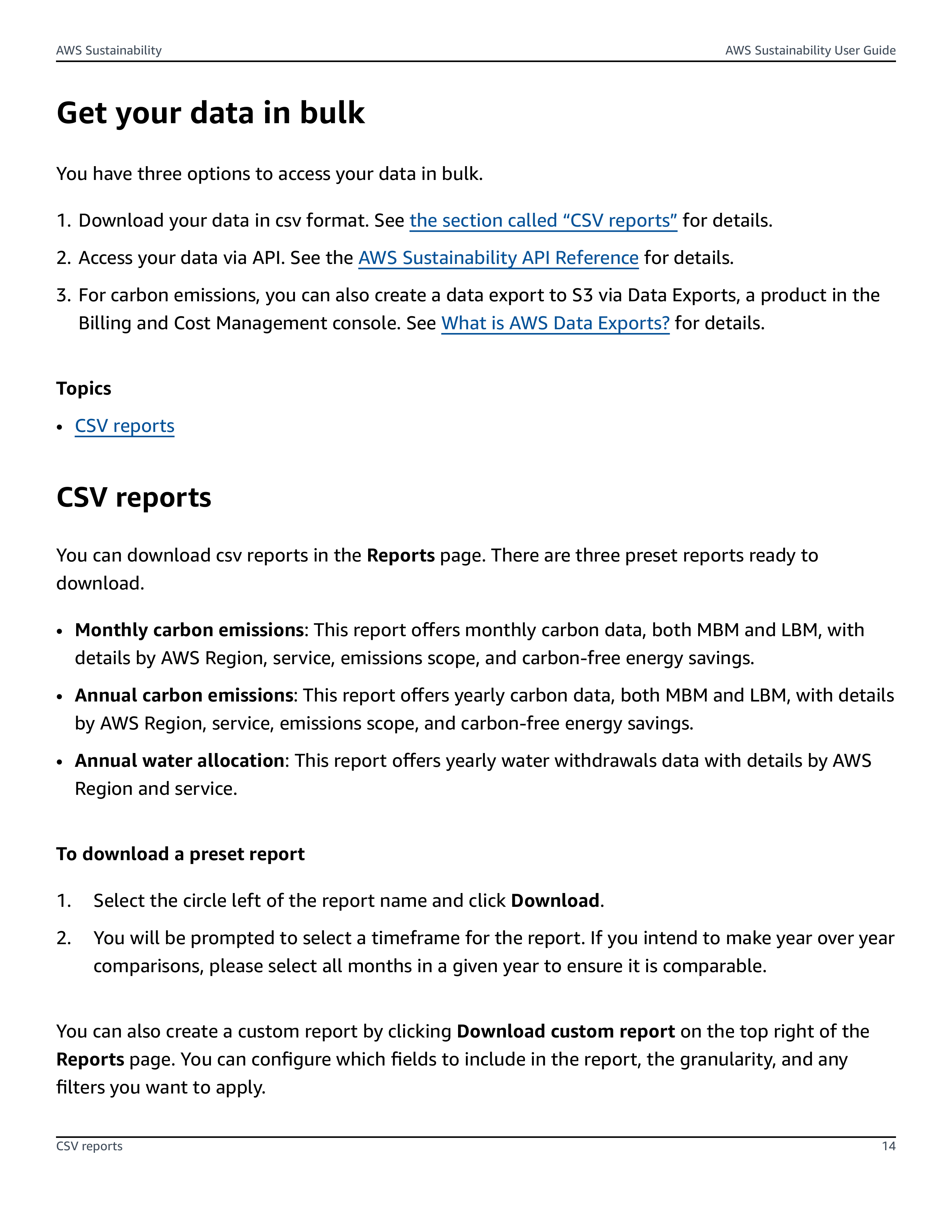 Amazon Sustainability Report — page 19