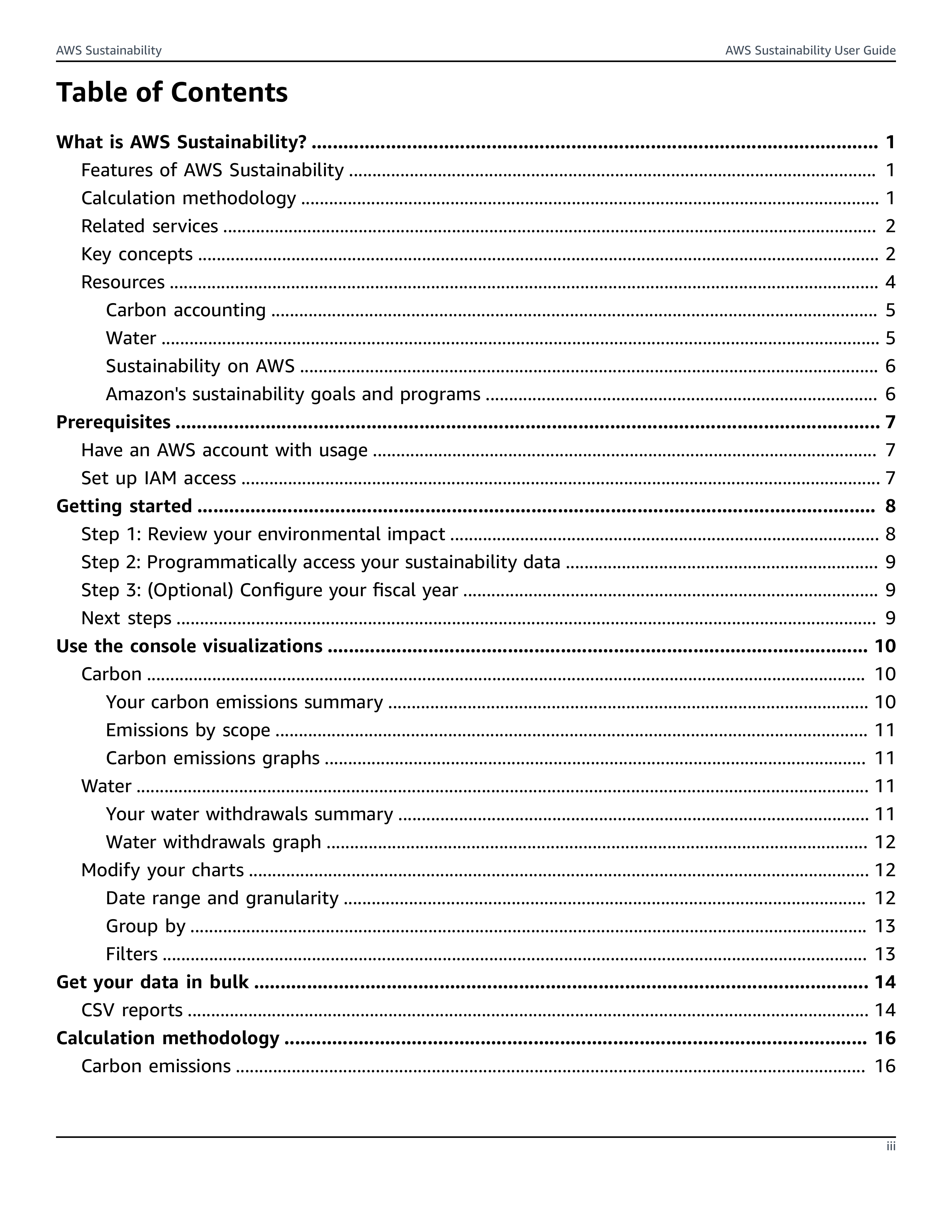 Amazon Sustainability Report — page 3