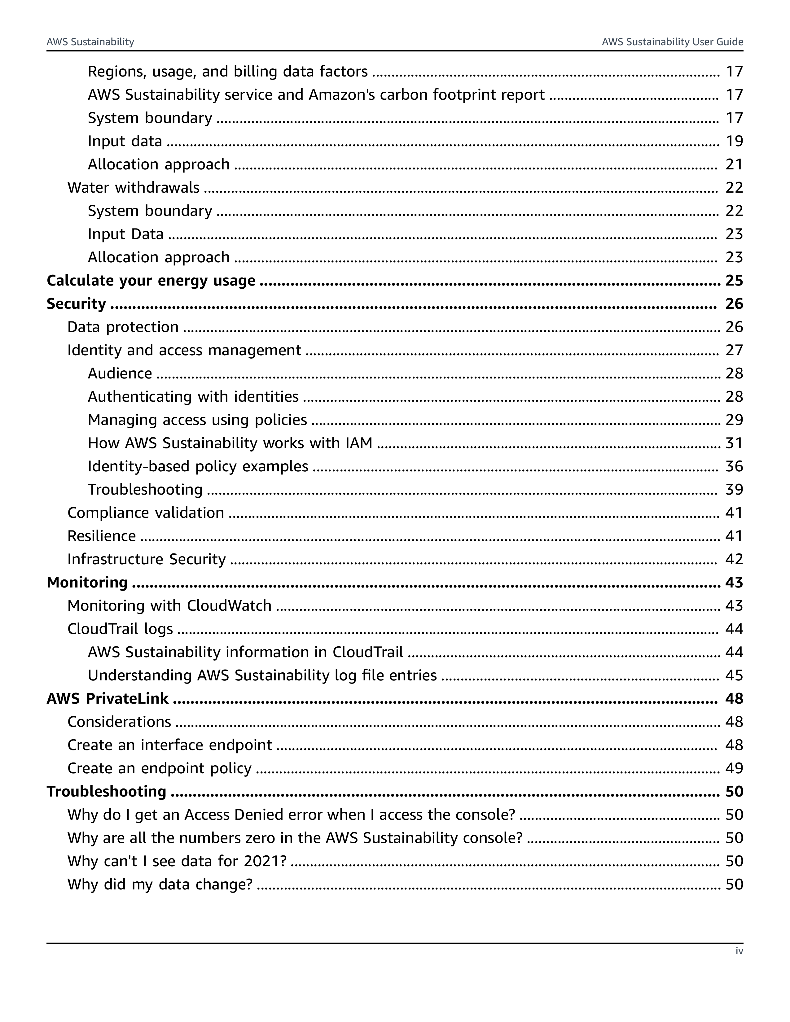 Amazon Sustainability Report — page 4