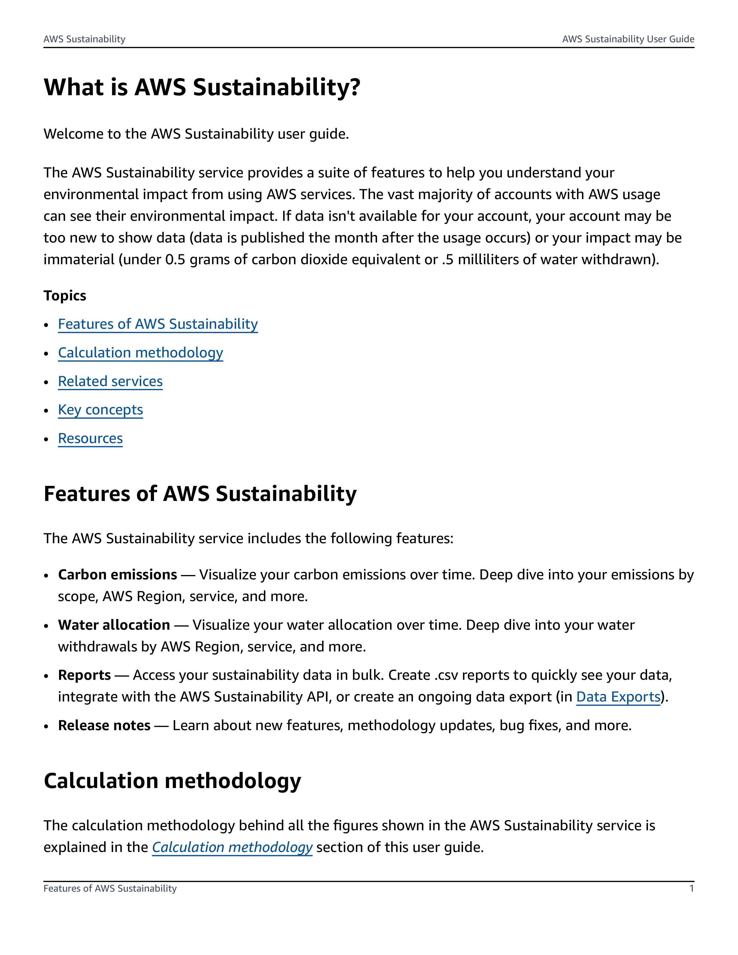 Amazon Sustainability Report — page 6