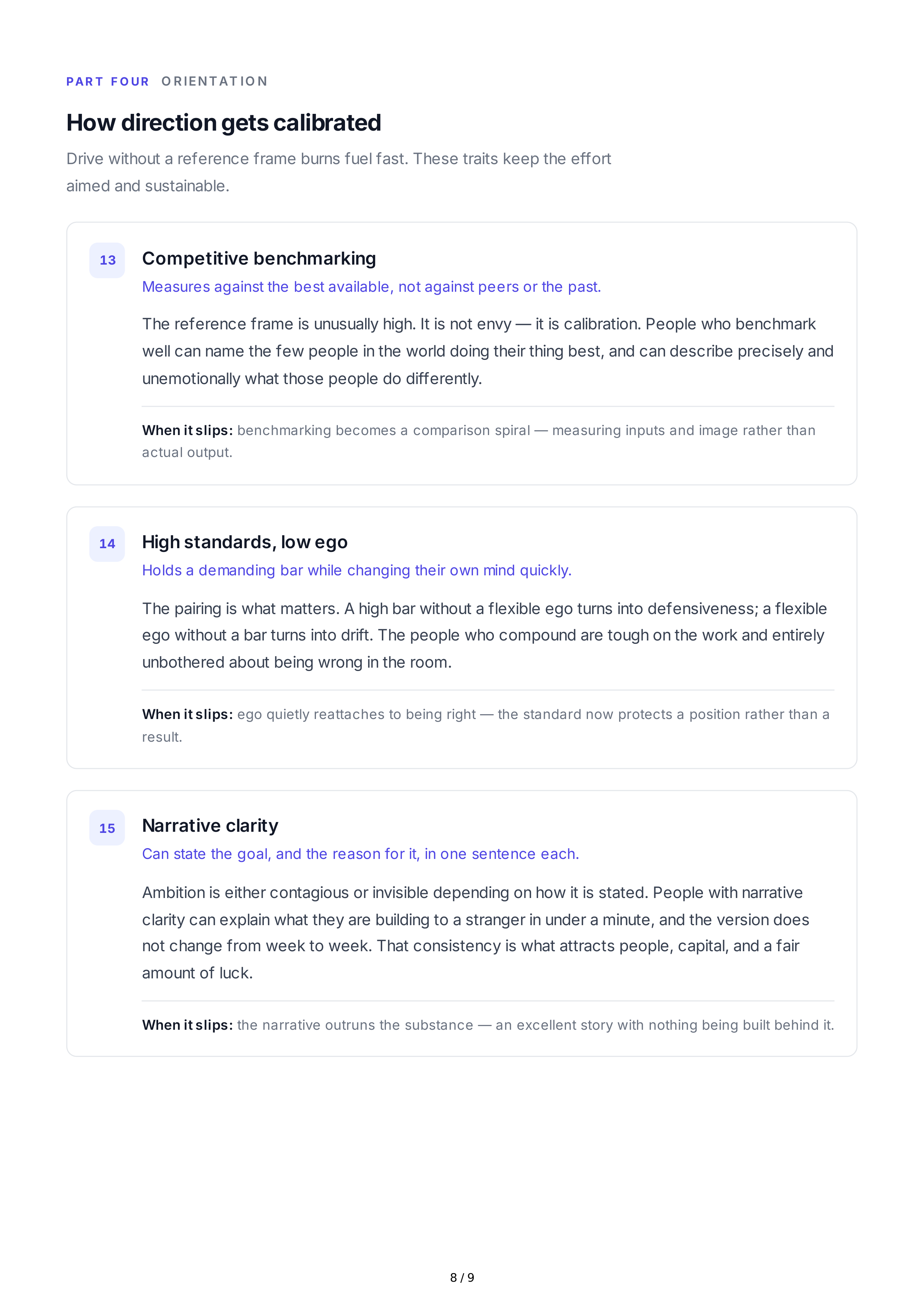 Ambition Personality Traits — page 8
