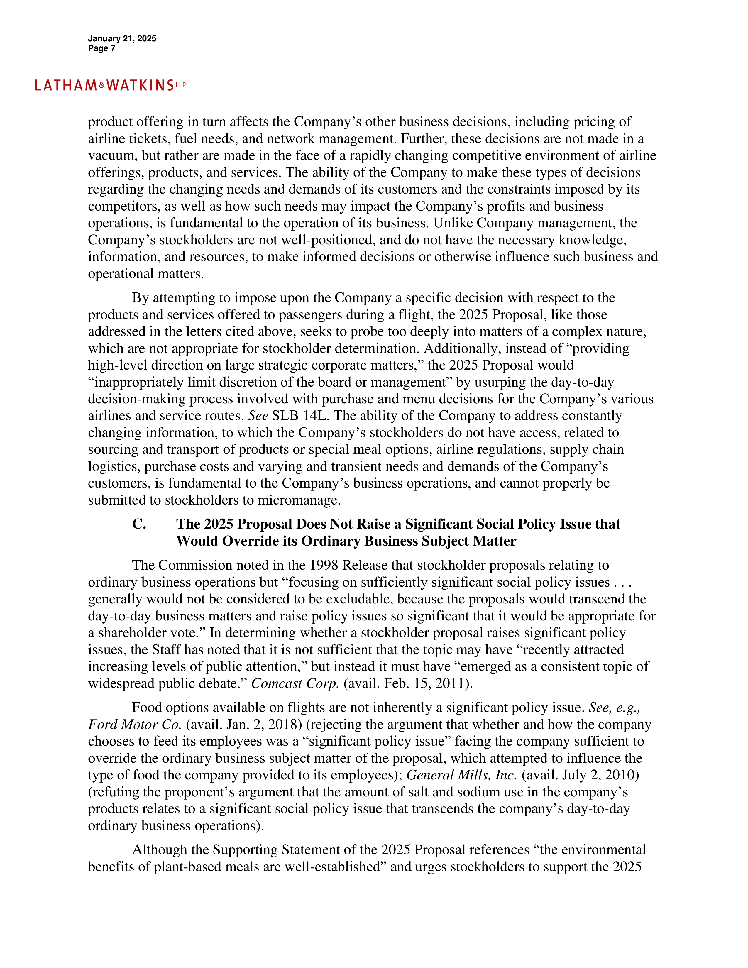 American Airlines Group Proposal  — page 8