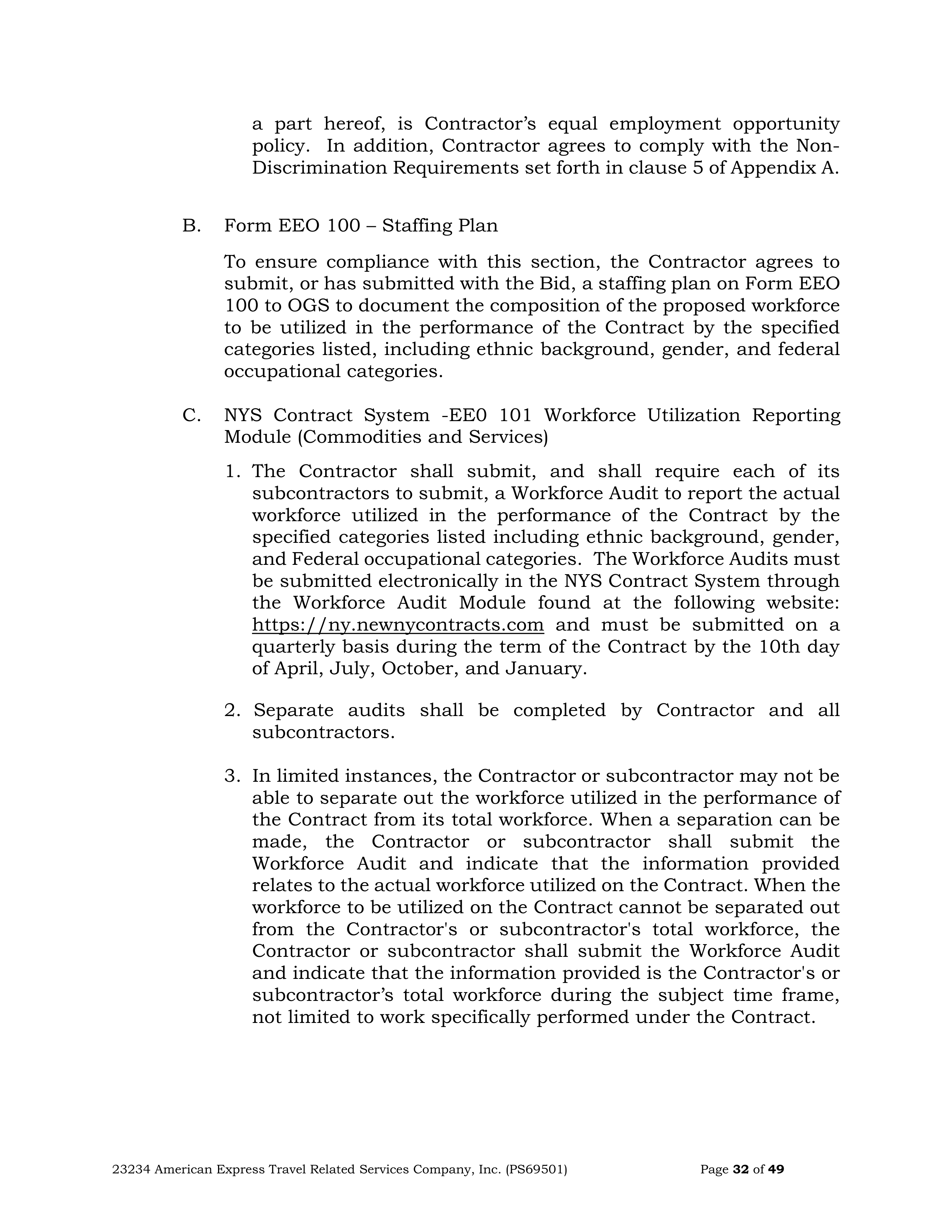 American Express Card Acceptance Agreement — page 32