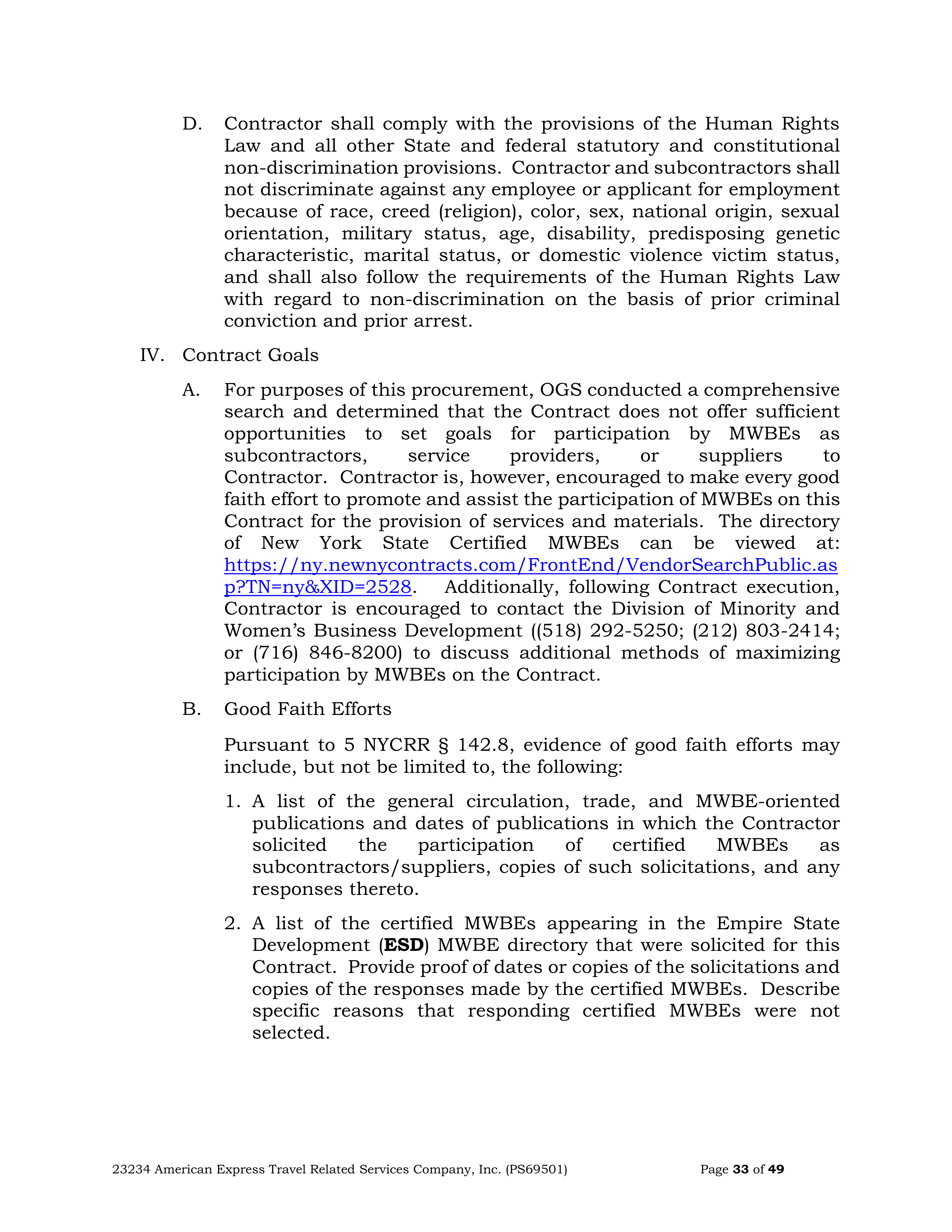 American Express Card Acceptance Agreement — page 33