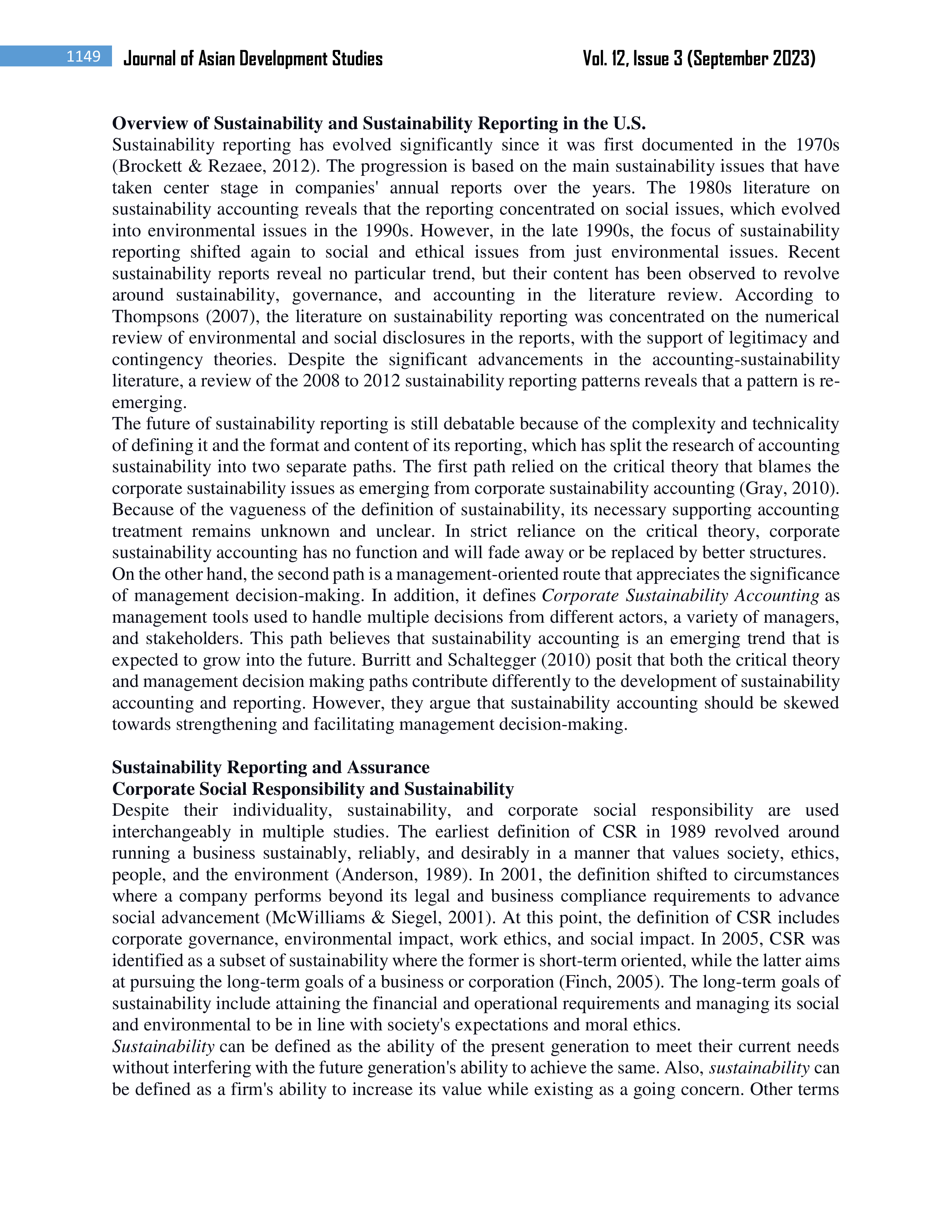 American Express Sustainability Report — page 2