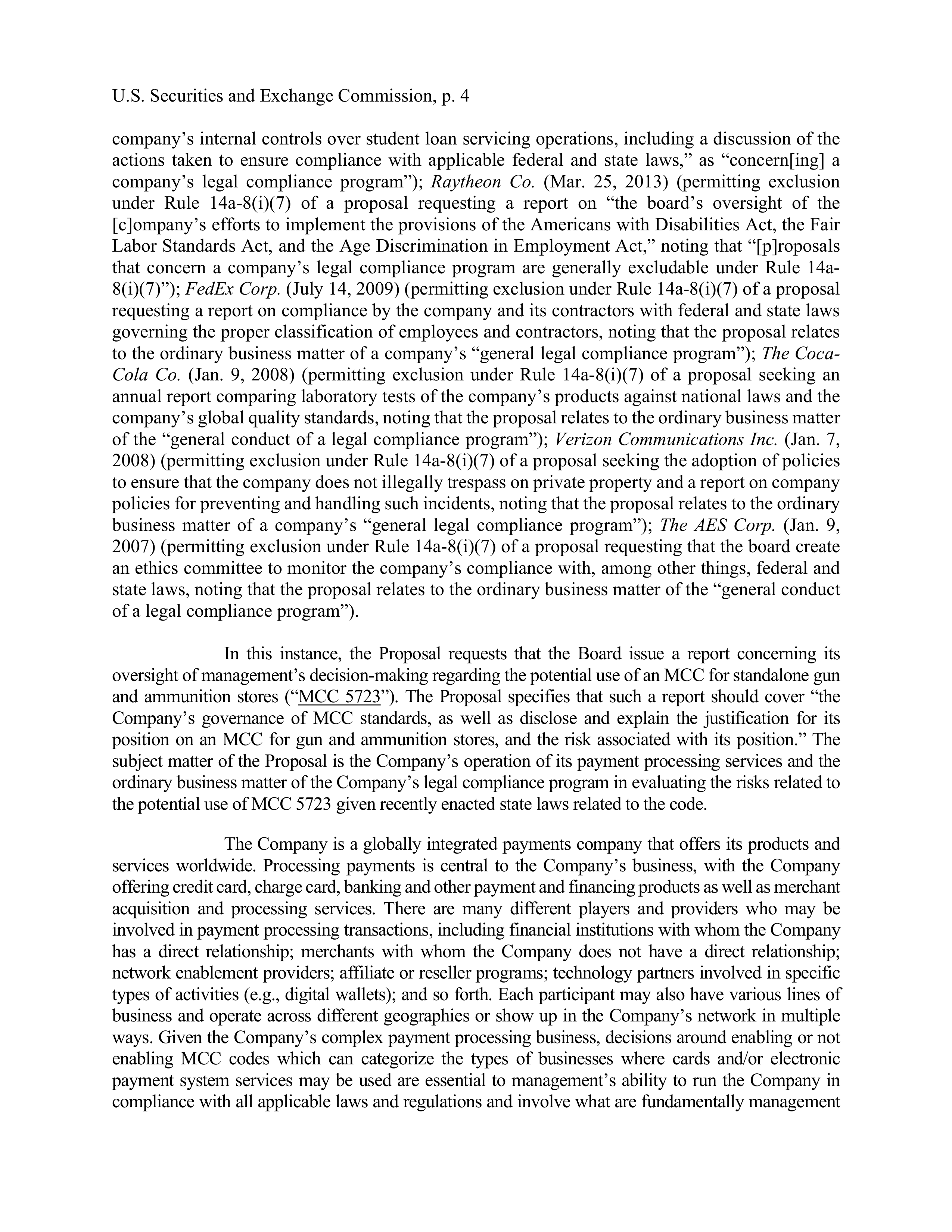 American Express Proposal  — page 5