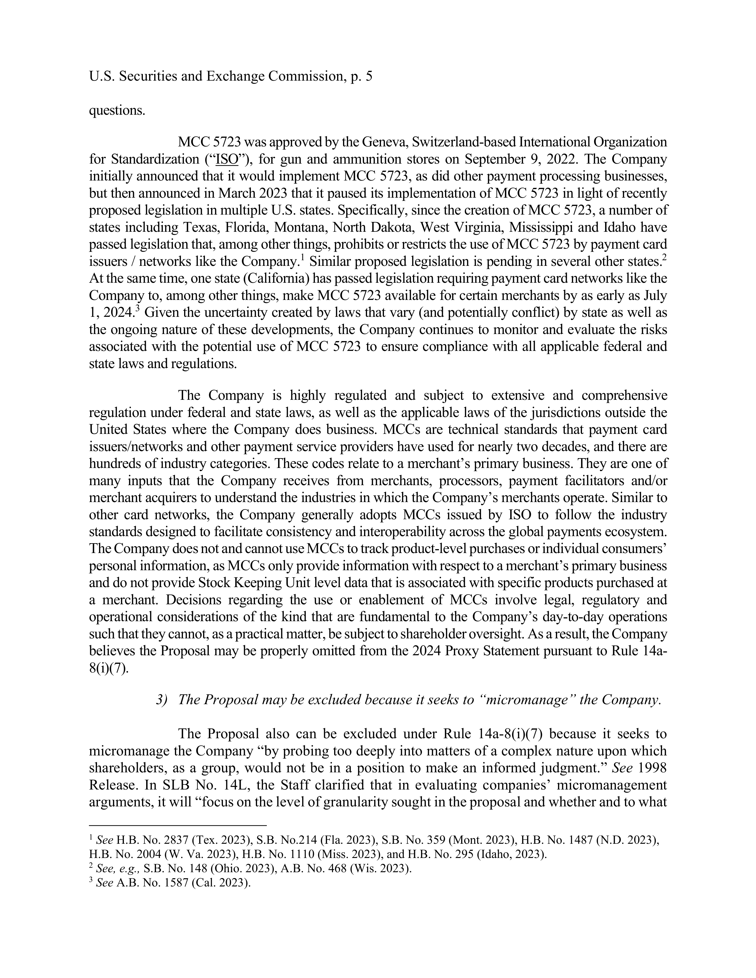American Express Proposal  — page 6