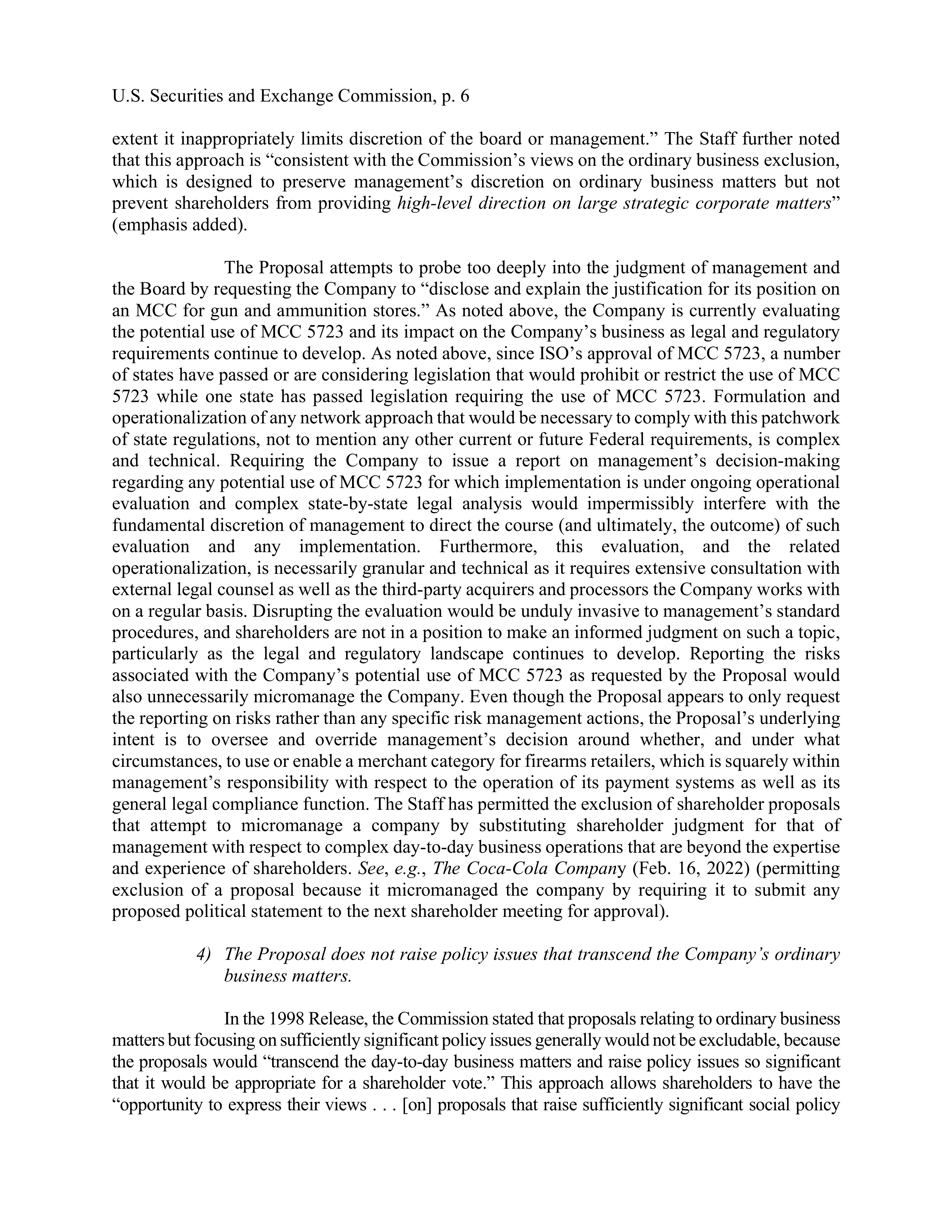 American Express Proposal  — page 7