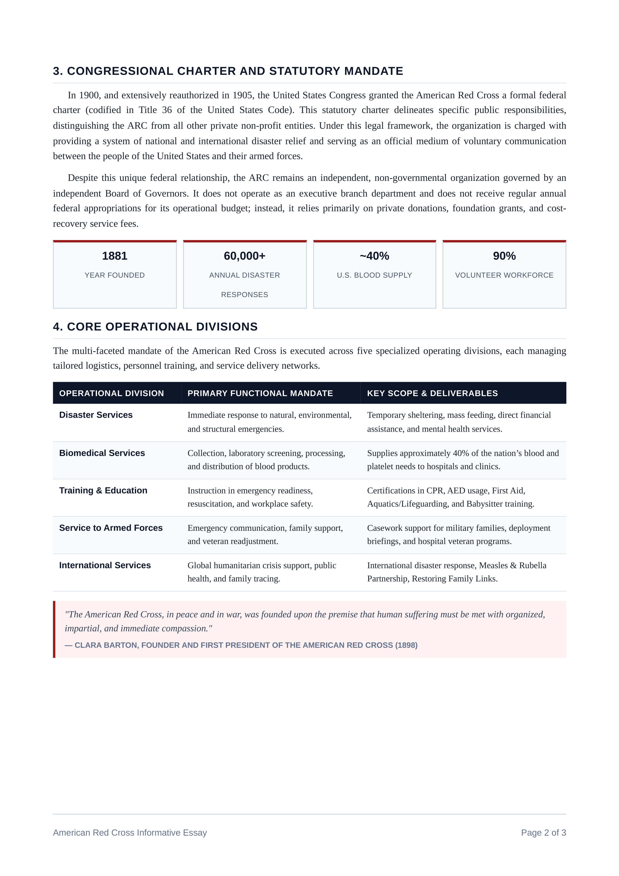American Red Cross Informative Essay — page 2